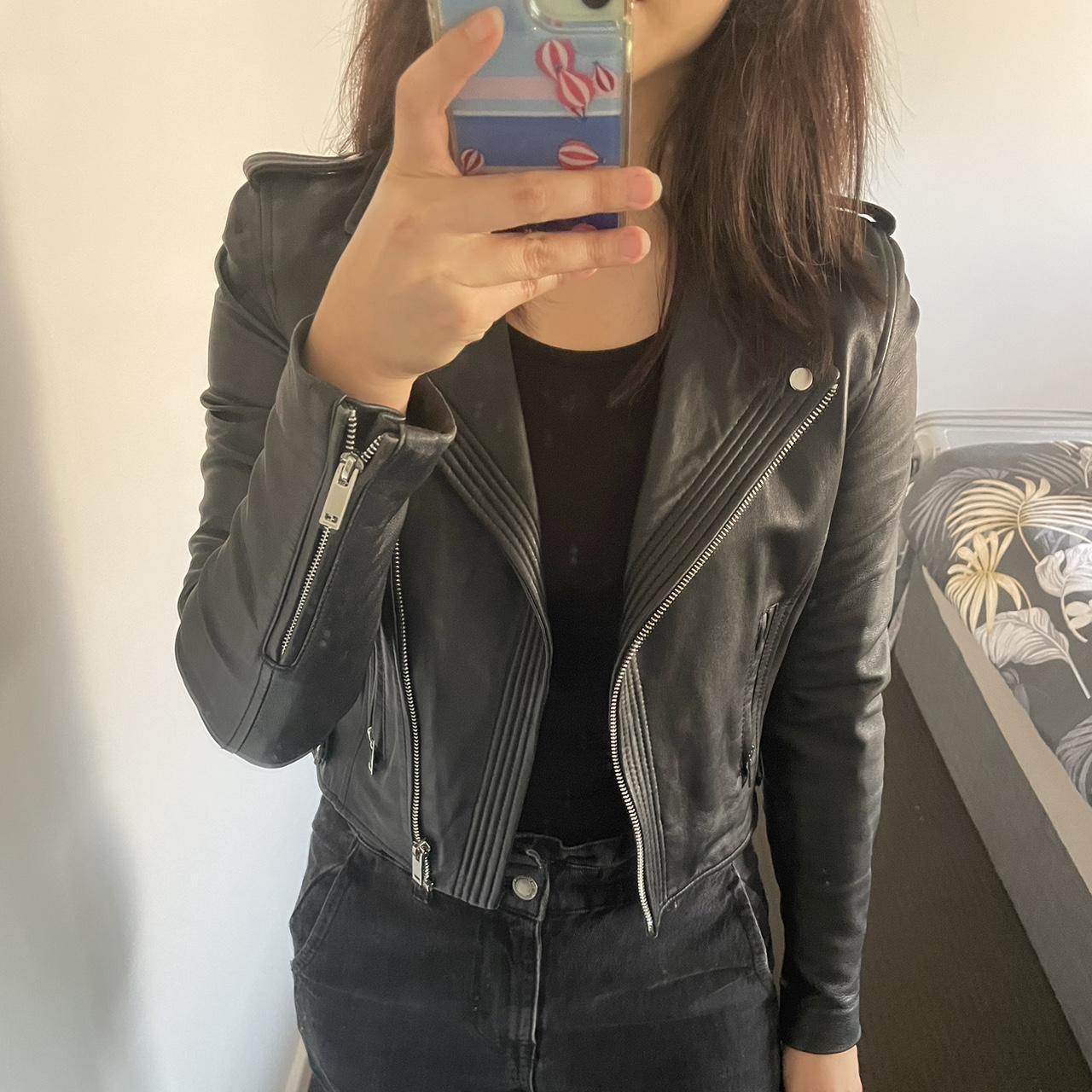 Portmans leather jacket Depop