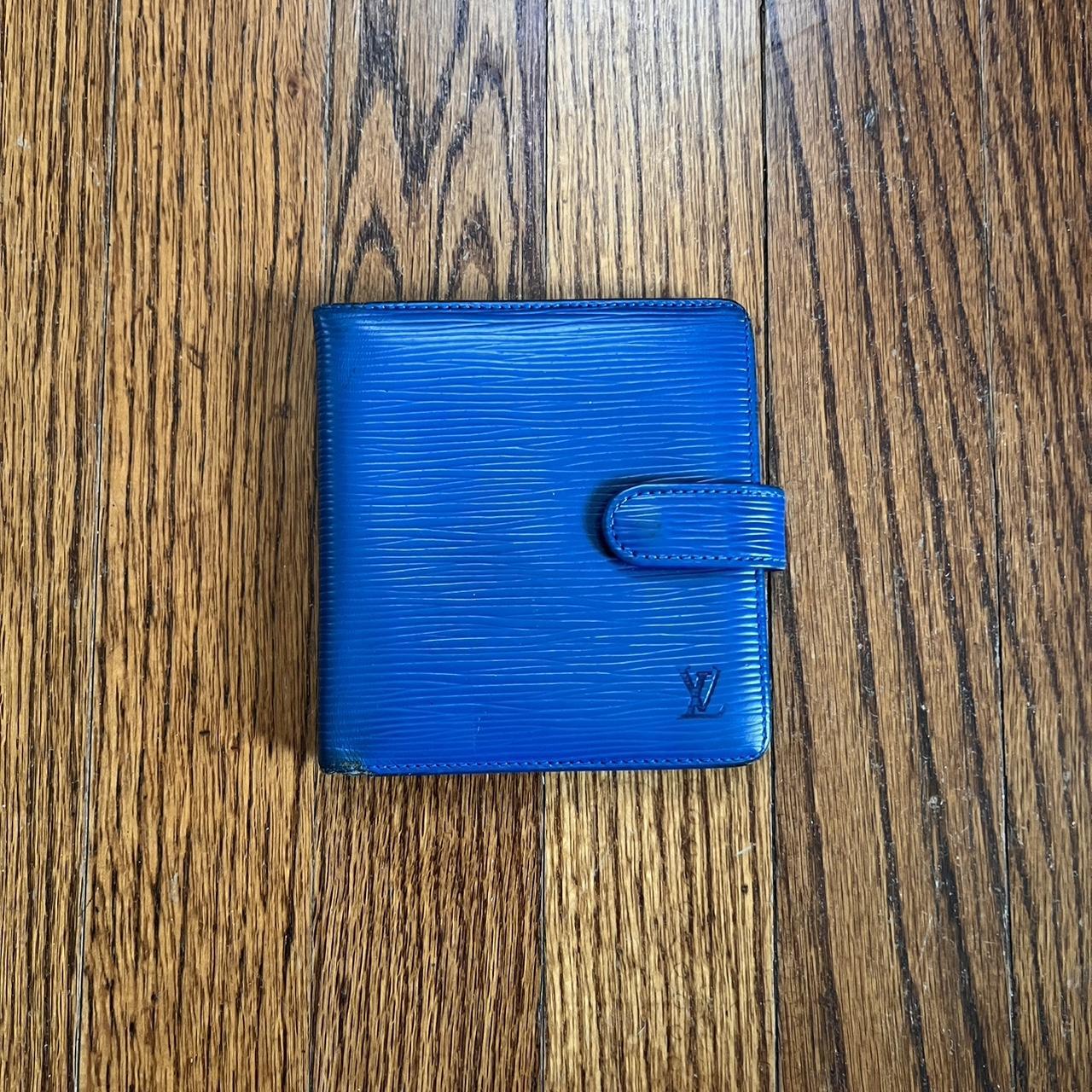 Pre-owned Louis Vuitton Wallet In Blue