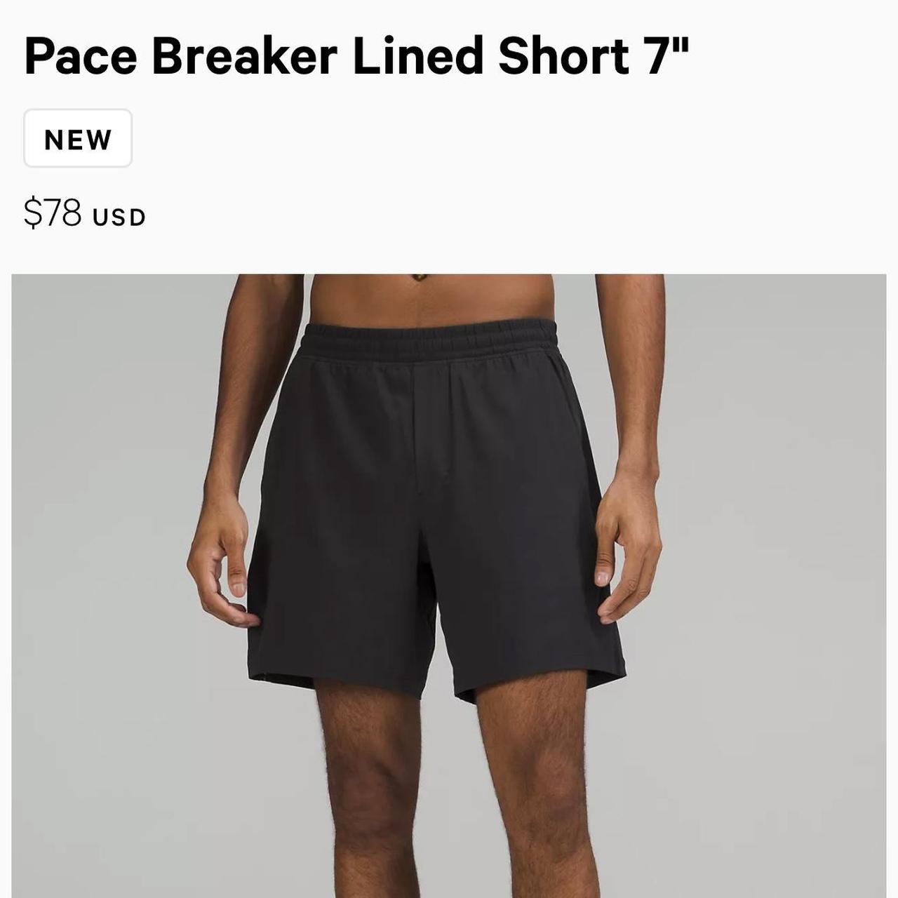 Pace Breaker Lined Short 7, Men's Shorts