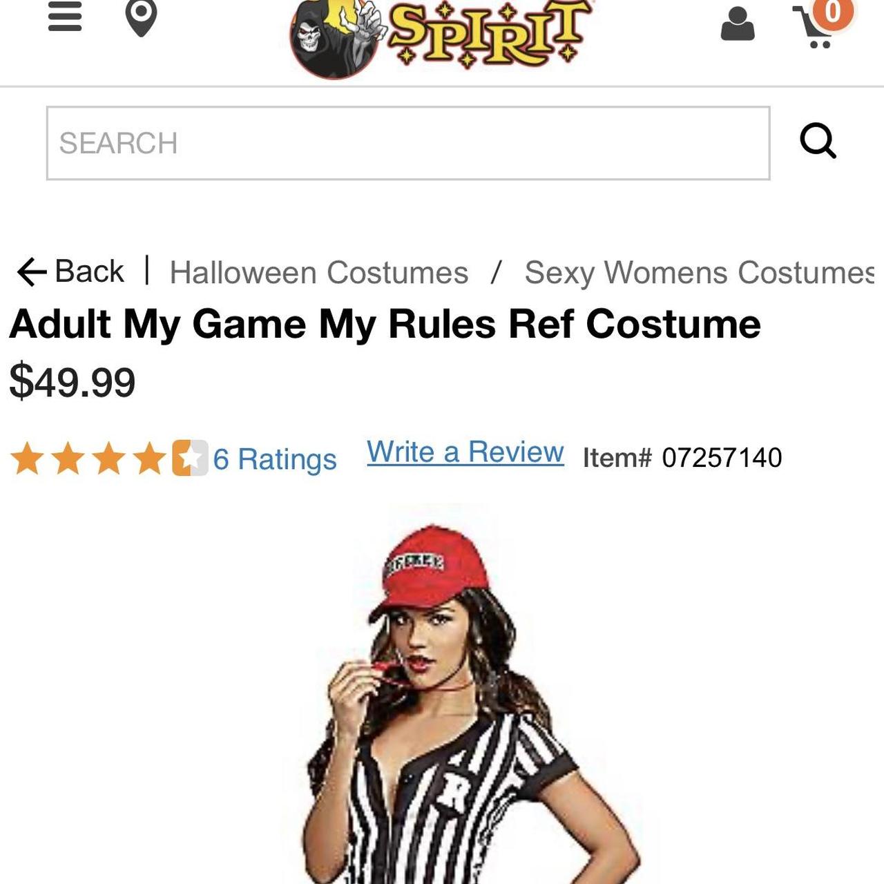 Referee Costume Kit by Spirit Halloween