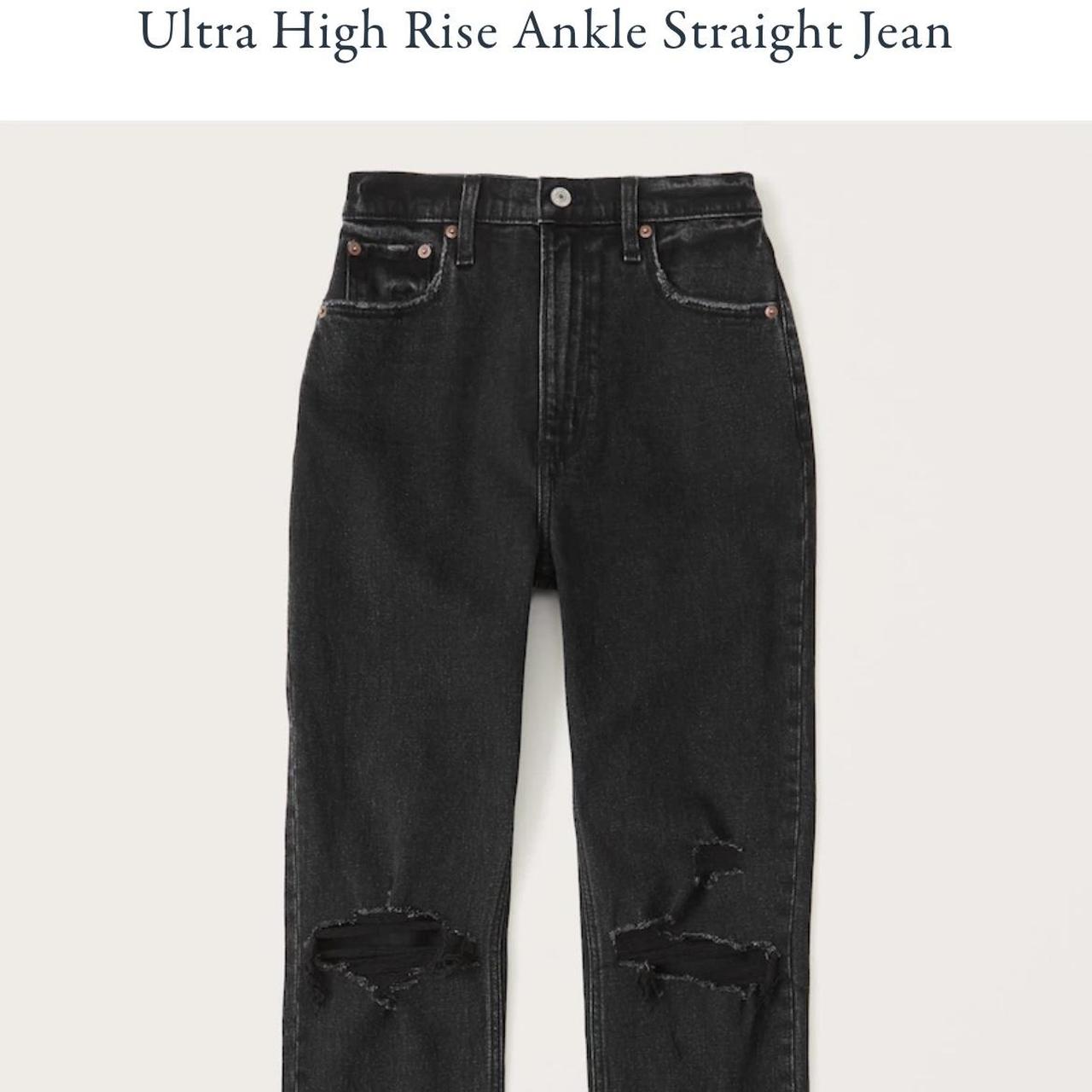 Abercrombie and fitch Ultra High Rise Ankle Straight