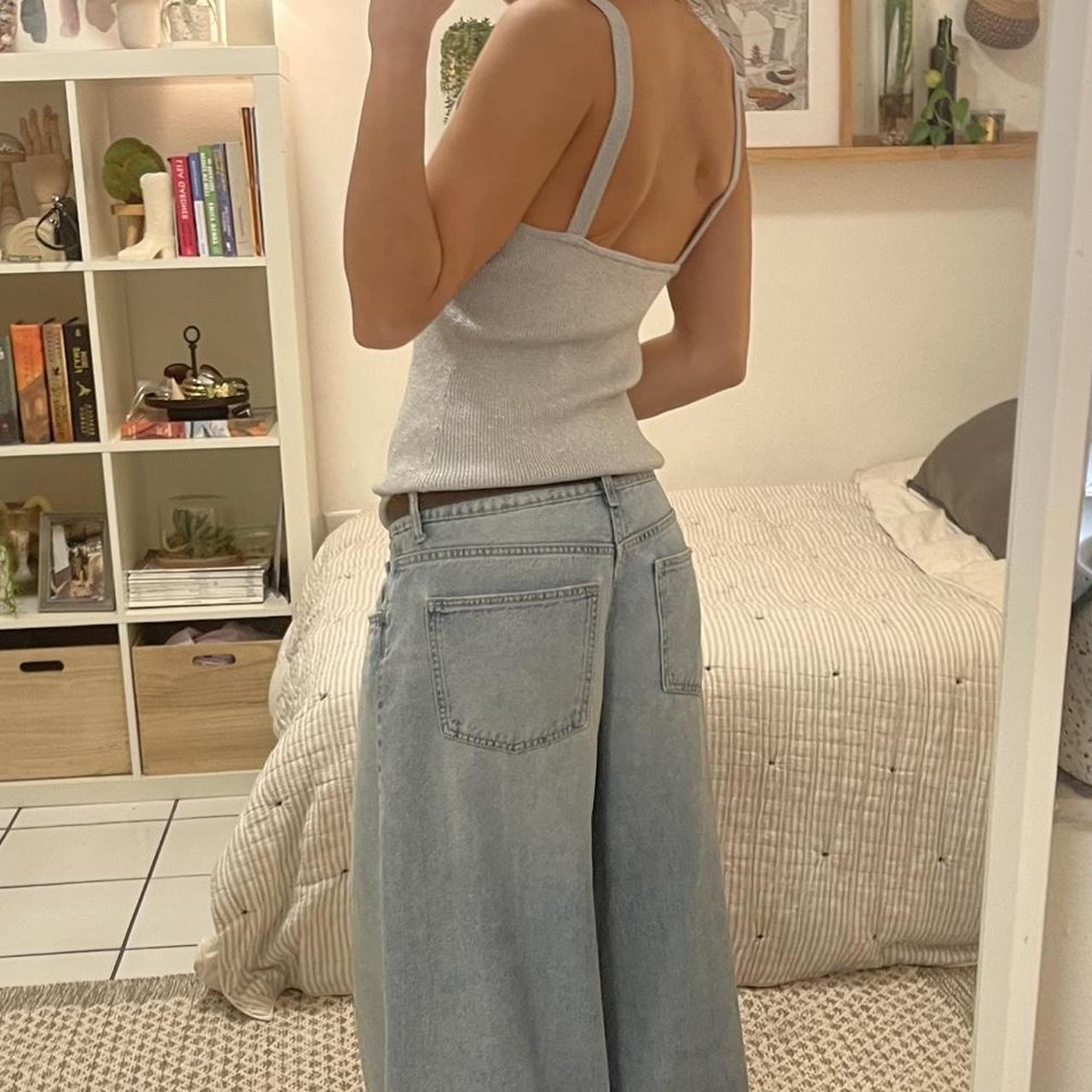 Cache Women's Crop top - Silver - L – 2000s Cache… - image 2