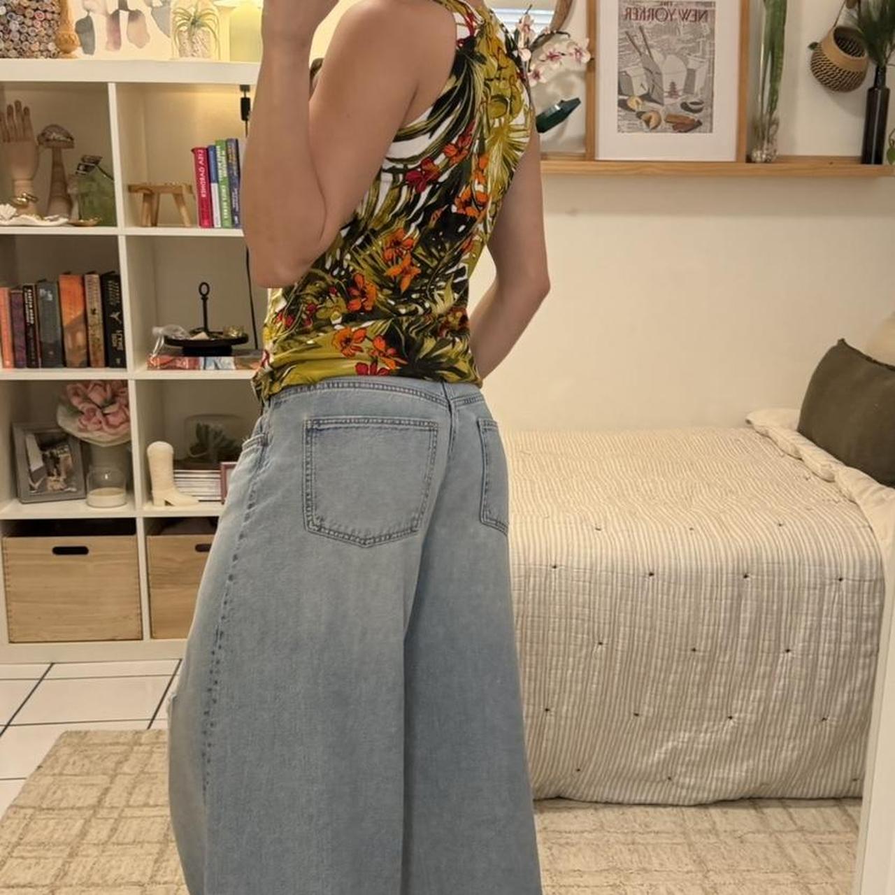 Cache Women's Blouse - Multi - M – 2000s Cache fl… - image 3