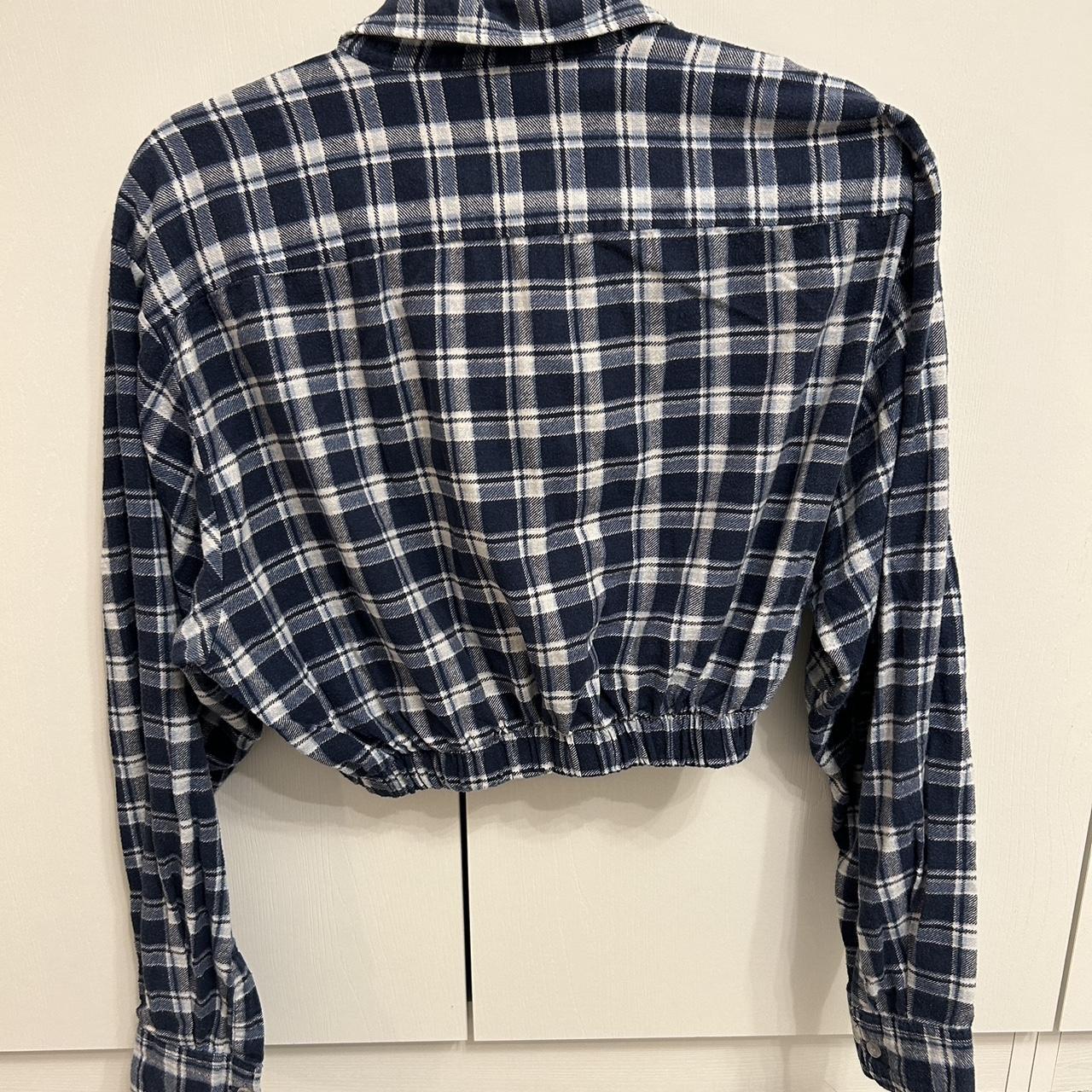Zip up flannel shirt Urban Outfitters/ Urban... Depop
