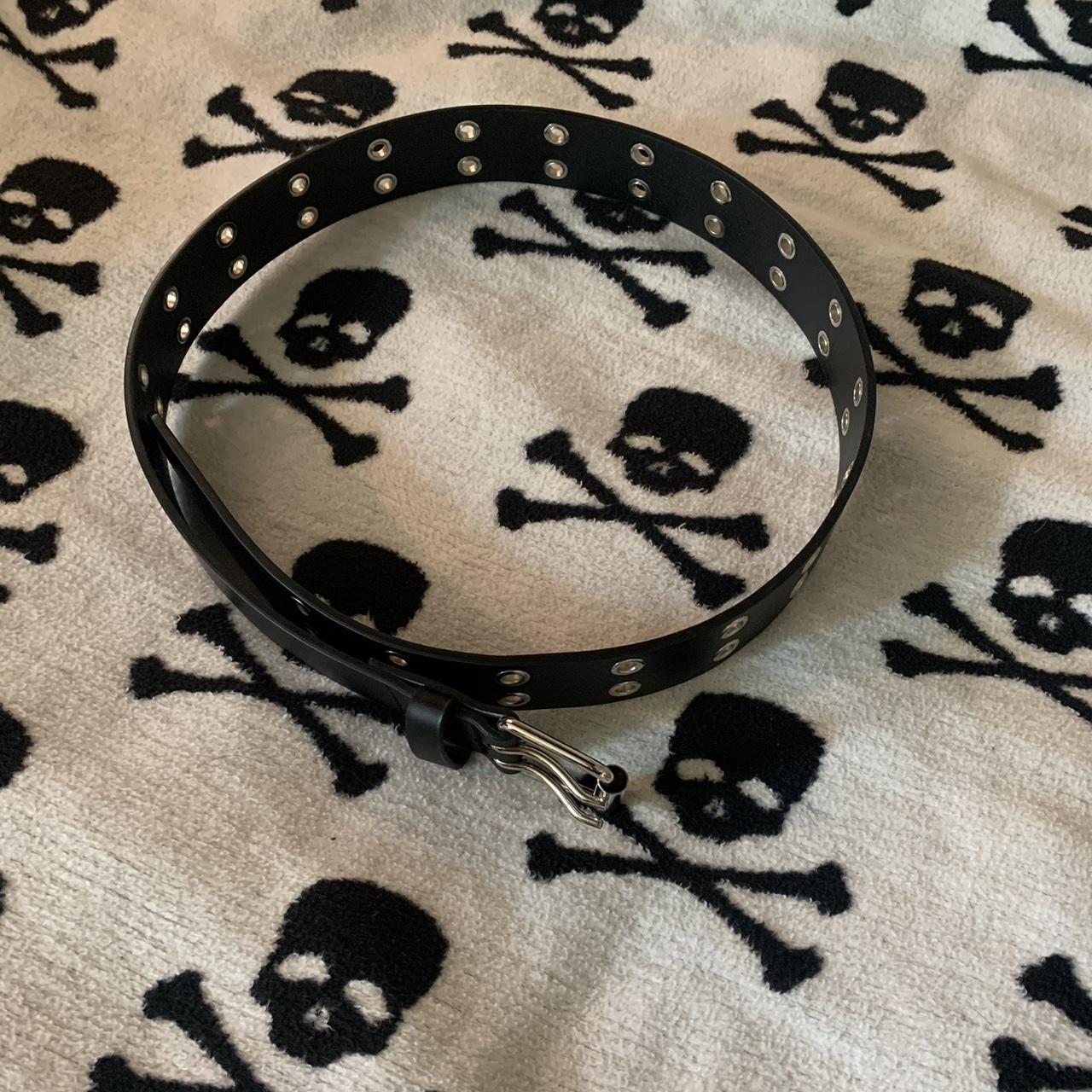 hot topic grommet belt 40 inches - medium #punk... - Depop