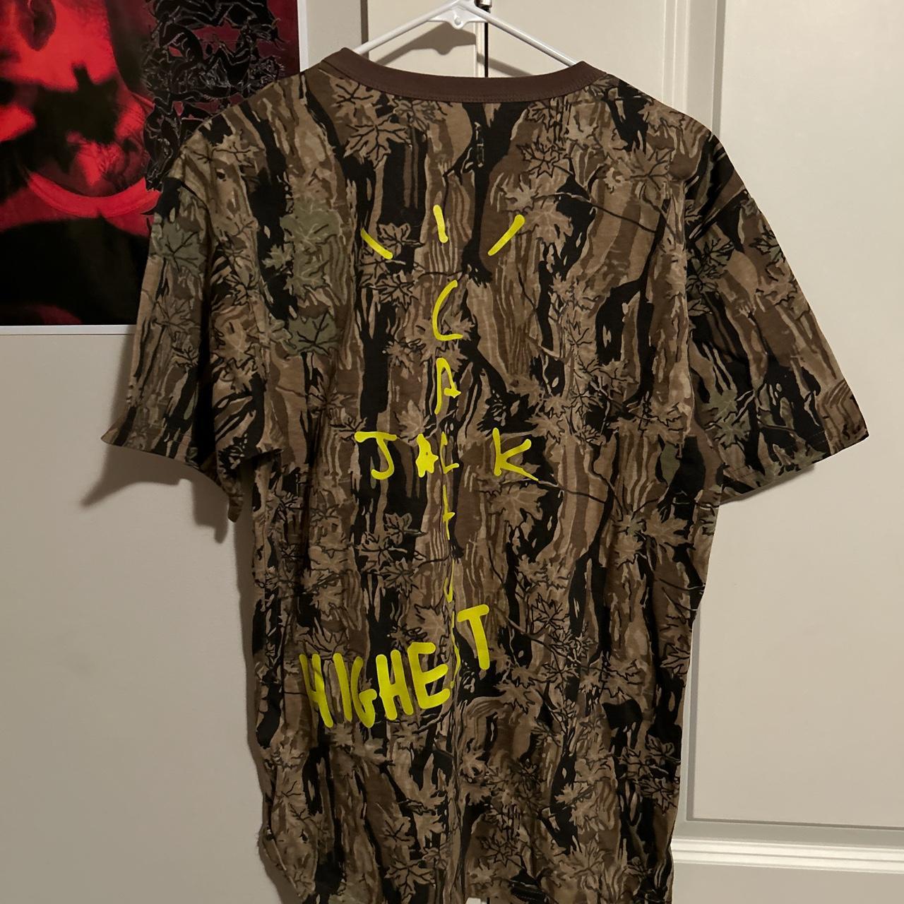 Cactus Jack “Camo” Tee Highest in the room merch... - Depop