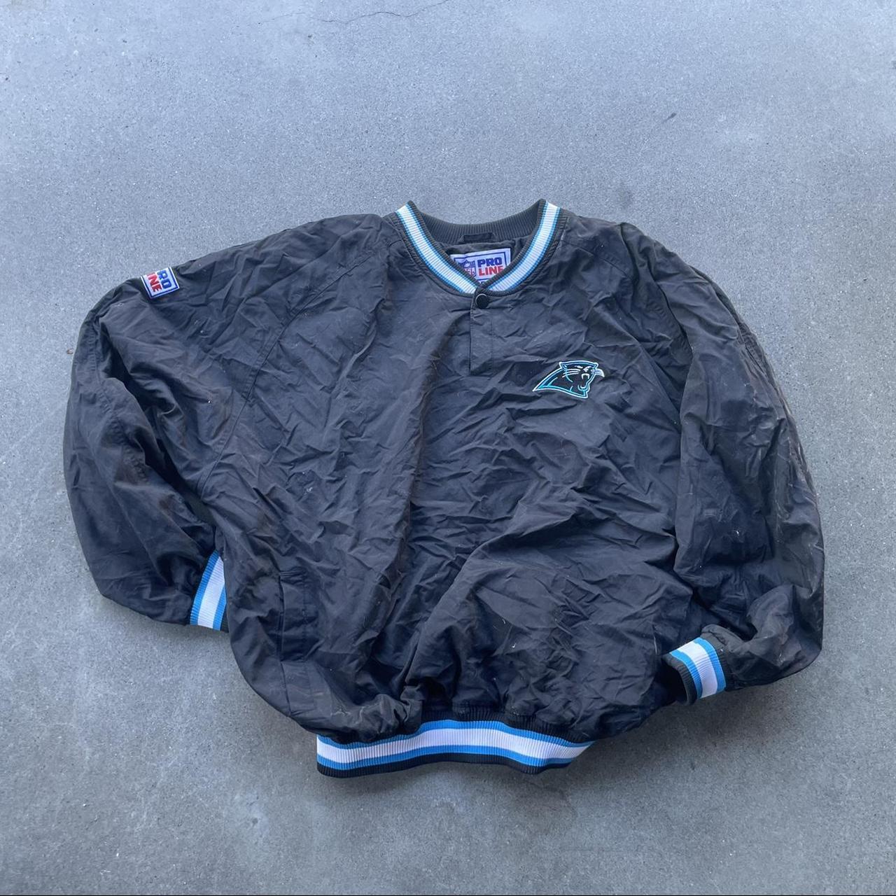 rare vintage carolina panthers jacket. has - Depop