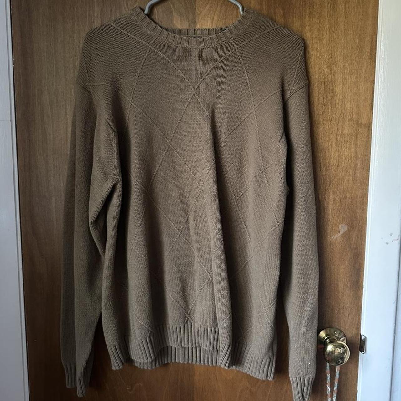 Light Brown Sweater #oversizedsweater #sweater... - Depop