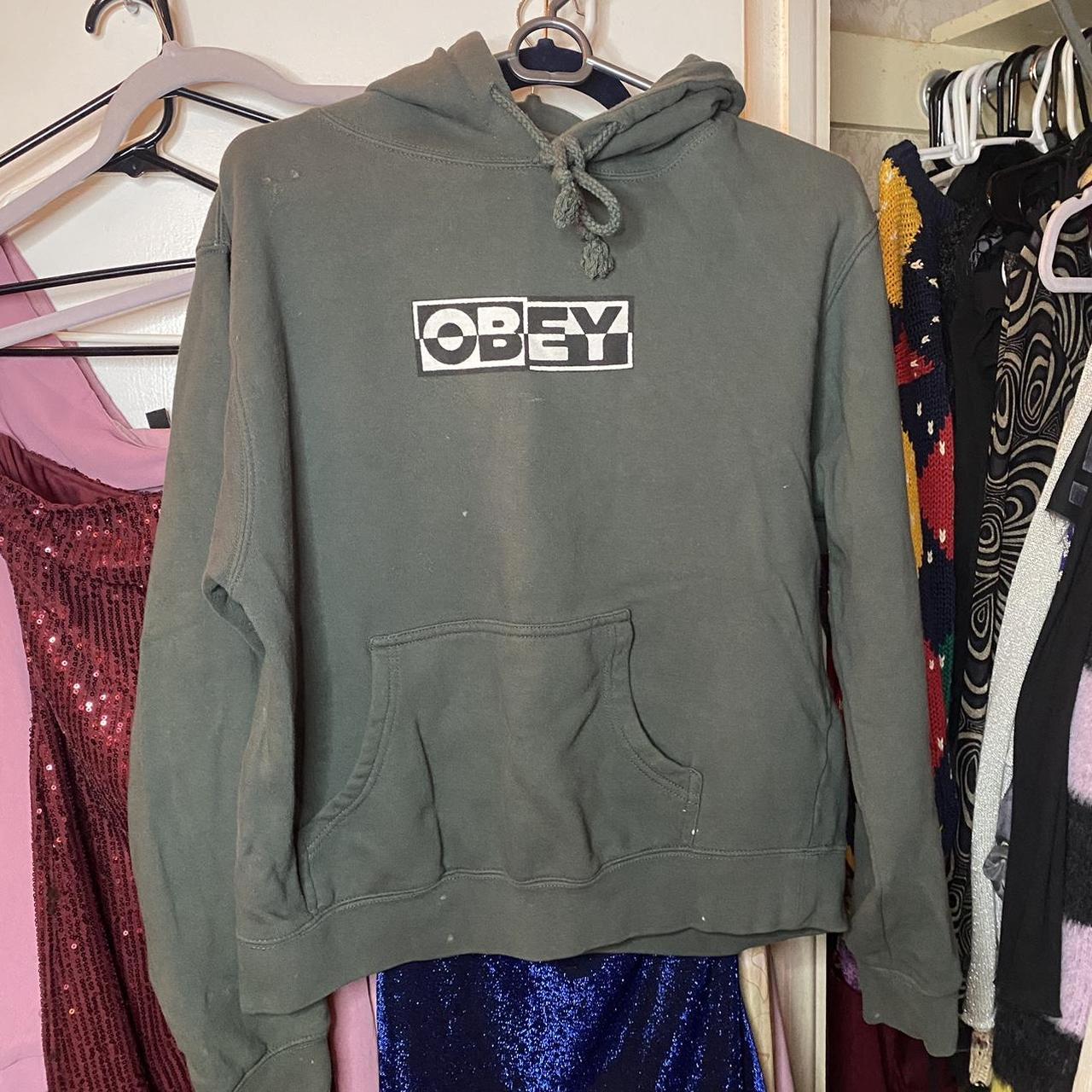 Obey inside out hot sale hoodie