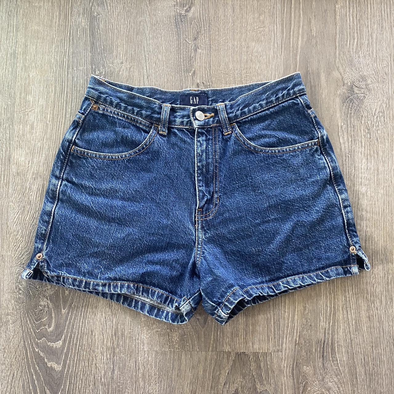 gap jean shorts amazing condition & super... - Depop