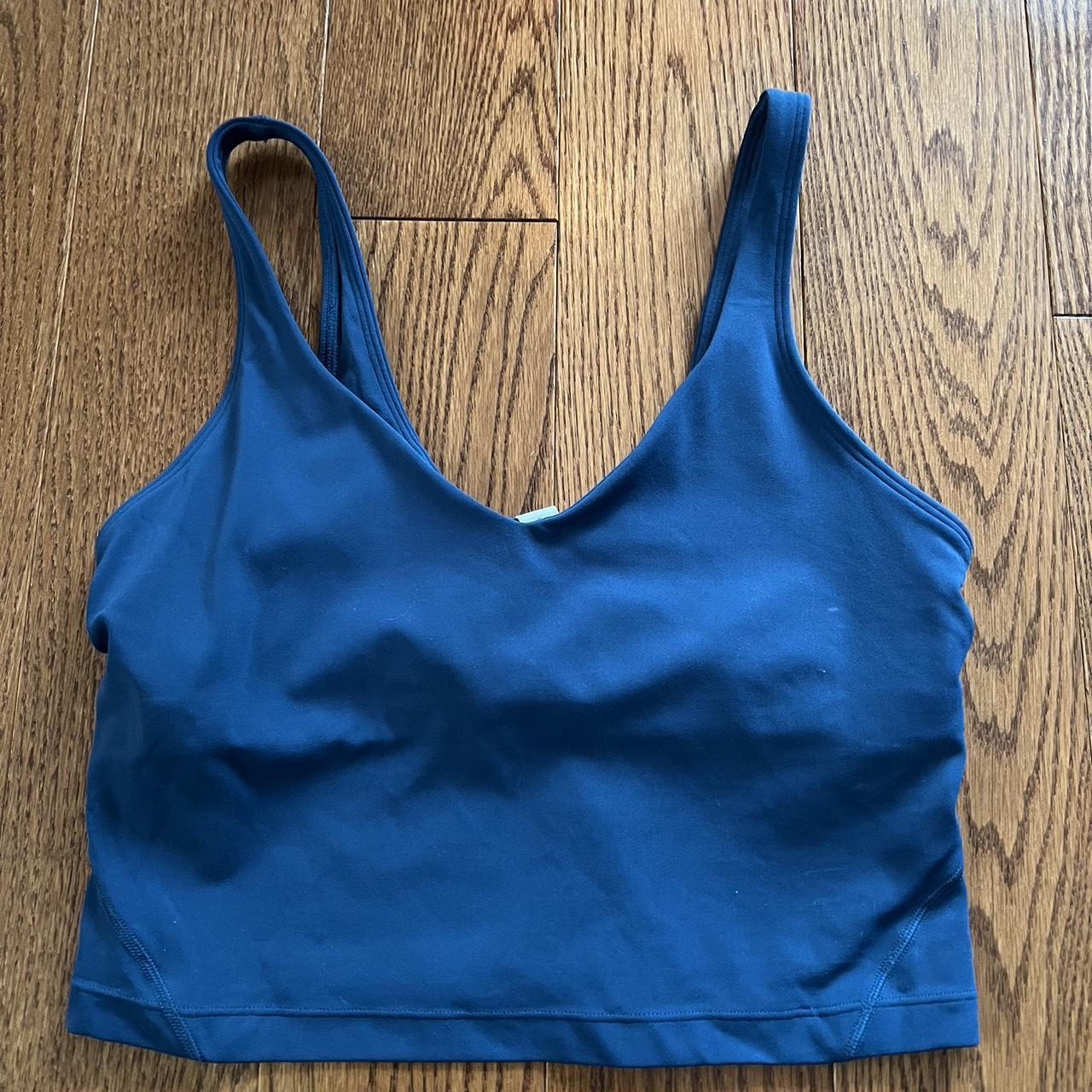 Lululemon Align Tank Top — iron blue — size - Depop