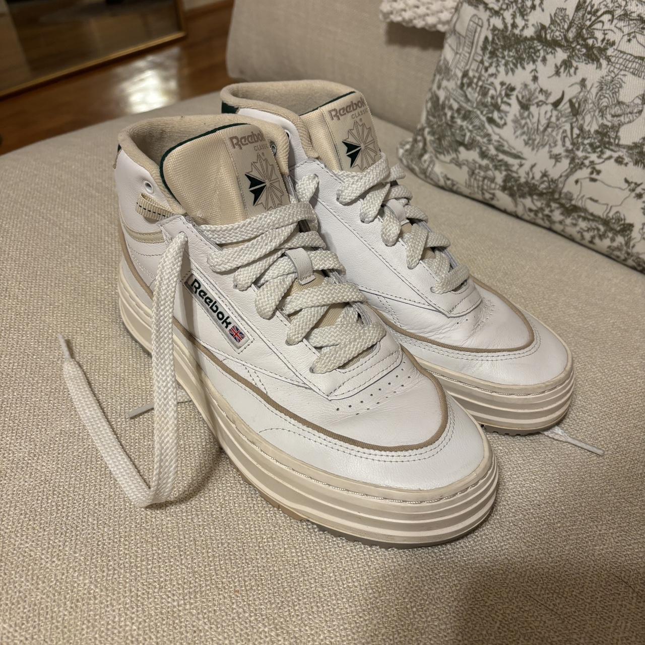 Reebok Club C 85 Vintage Reebok High Tops Beige Men's Sneakers And