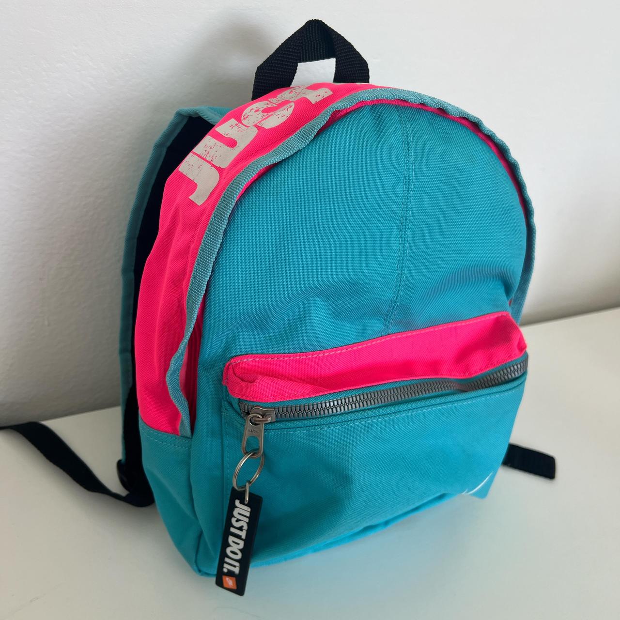 Mini Blue and Pink Nike Backpack Used