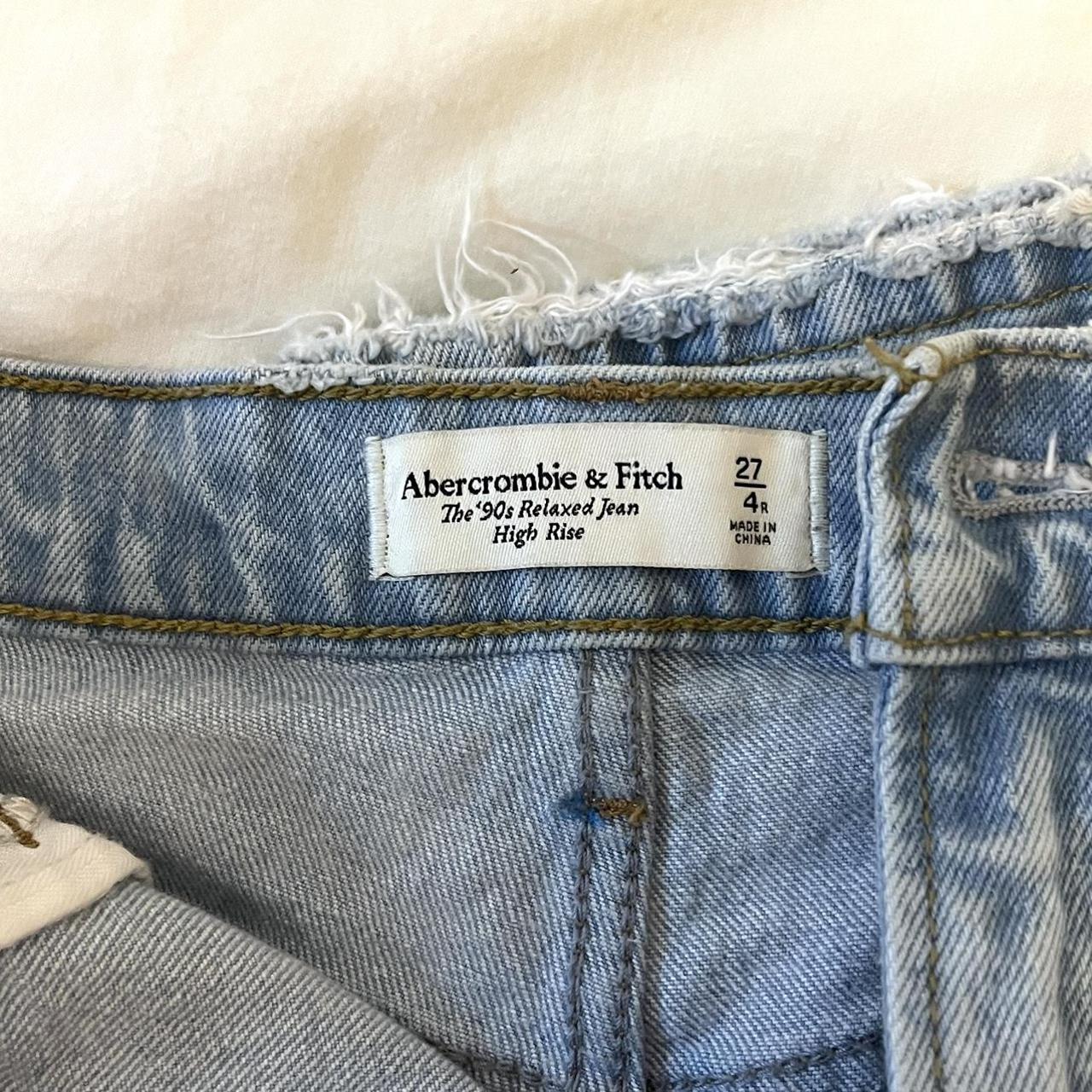 Abercrombie & Fitch Women's Blue Jeans (4)
