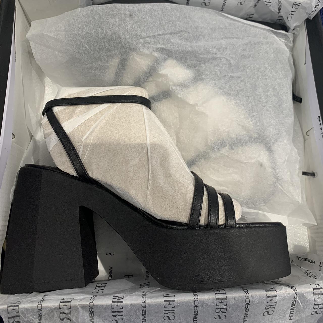 royalty black sandal brand new, bought wrong size... - Depop