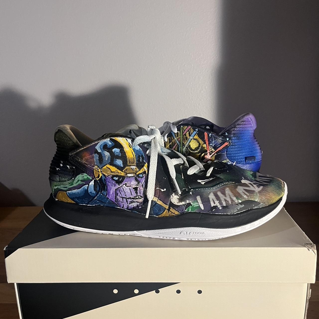 Nike Kyrie Low 5 Thanos Custom Size 10.5 Depop