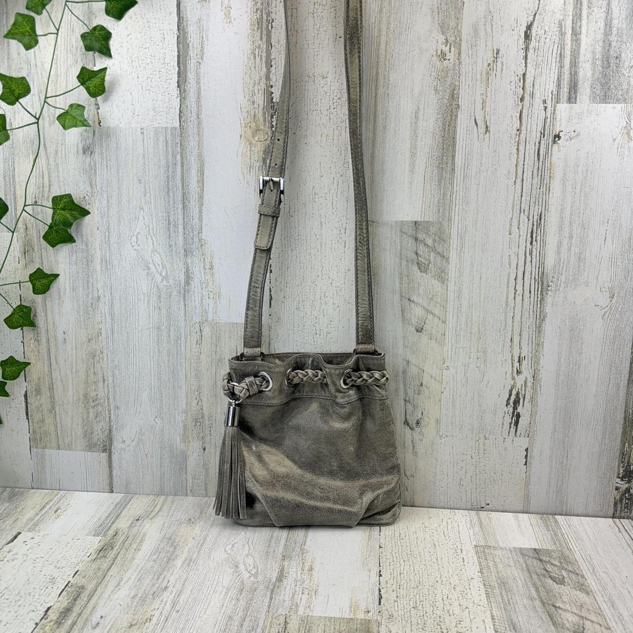 Michael Kors metallic tassel Crossbody Purse and. Depop