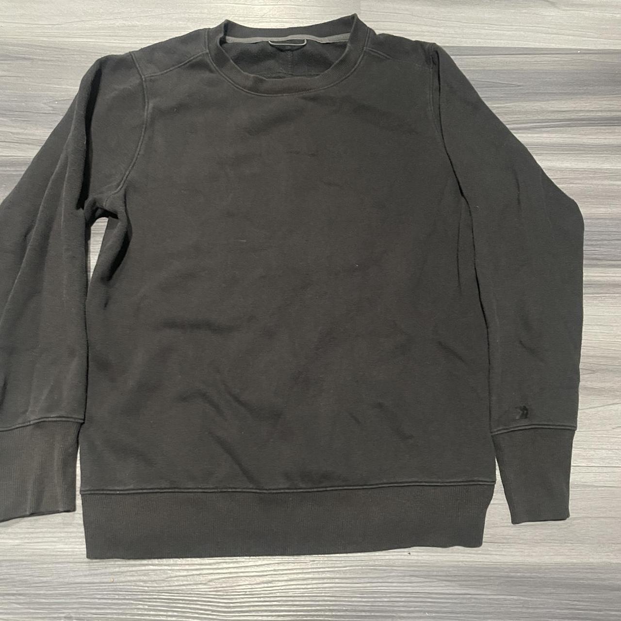 Hard Rock Cafe Men's Grey and Black Sweatshirt | Depop