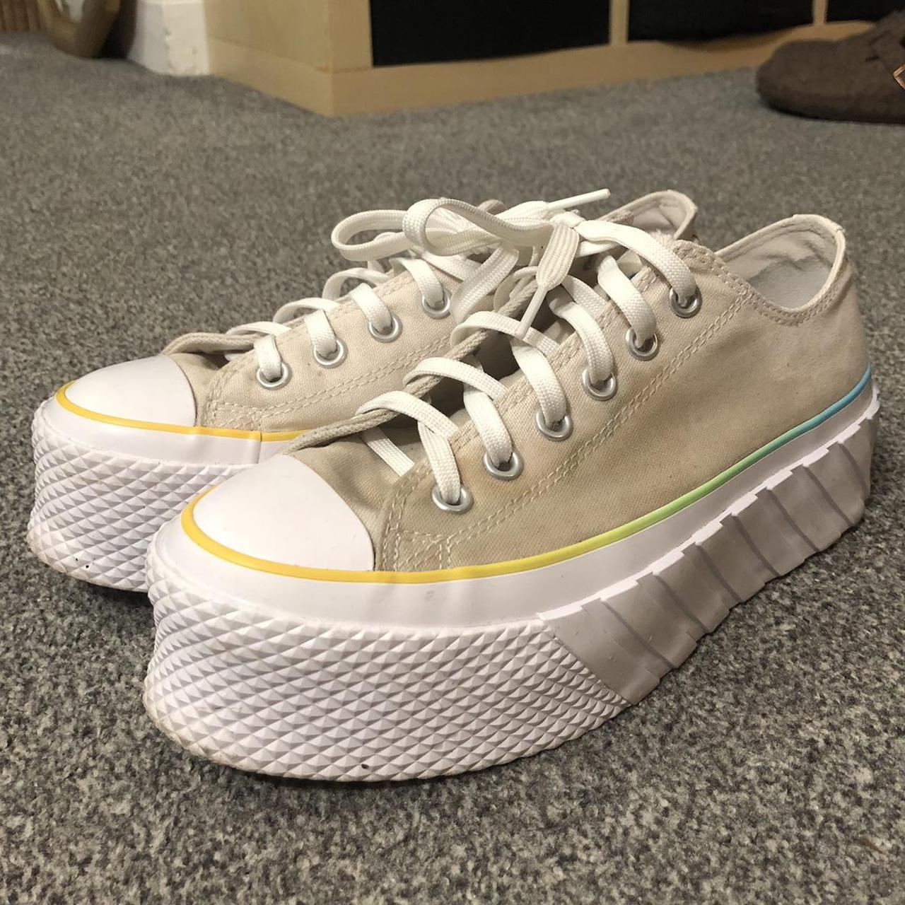 cream converse size 6