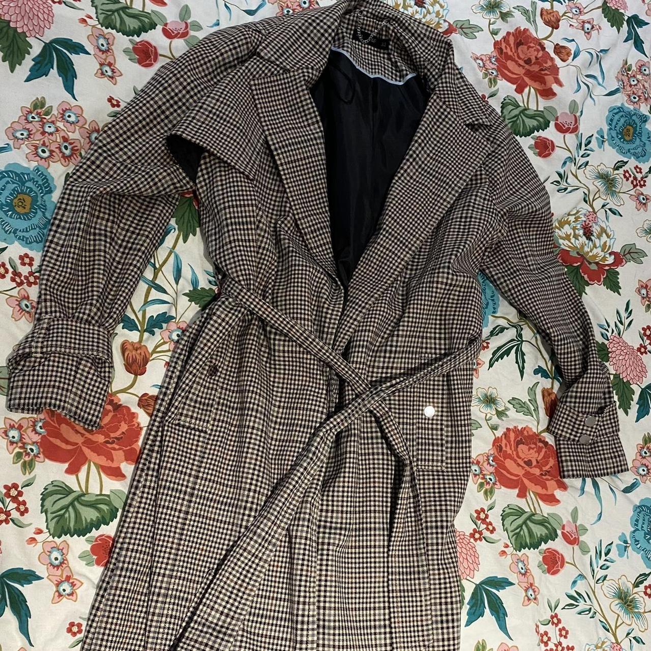 F&f clearance checked coat