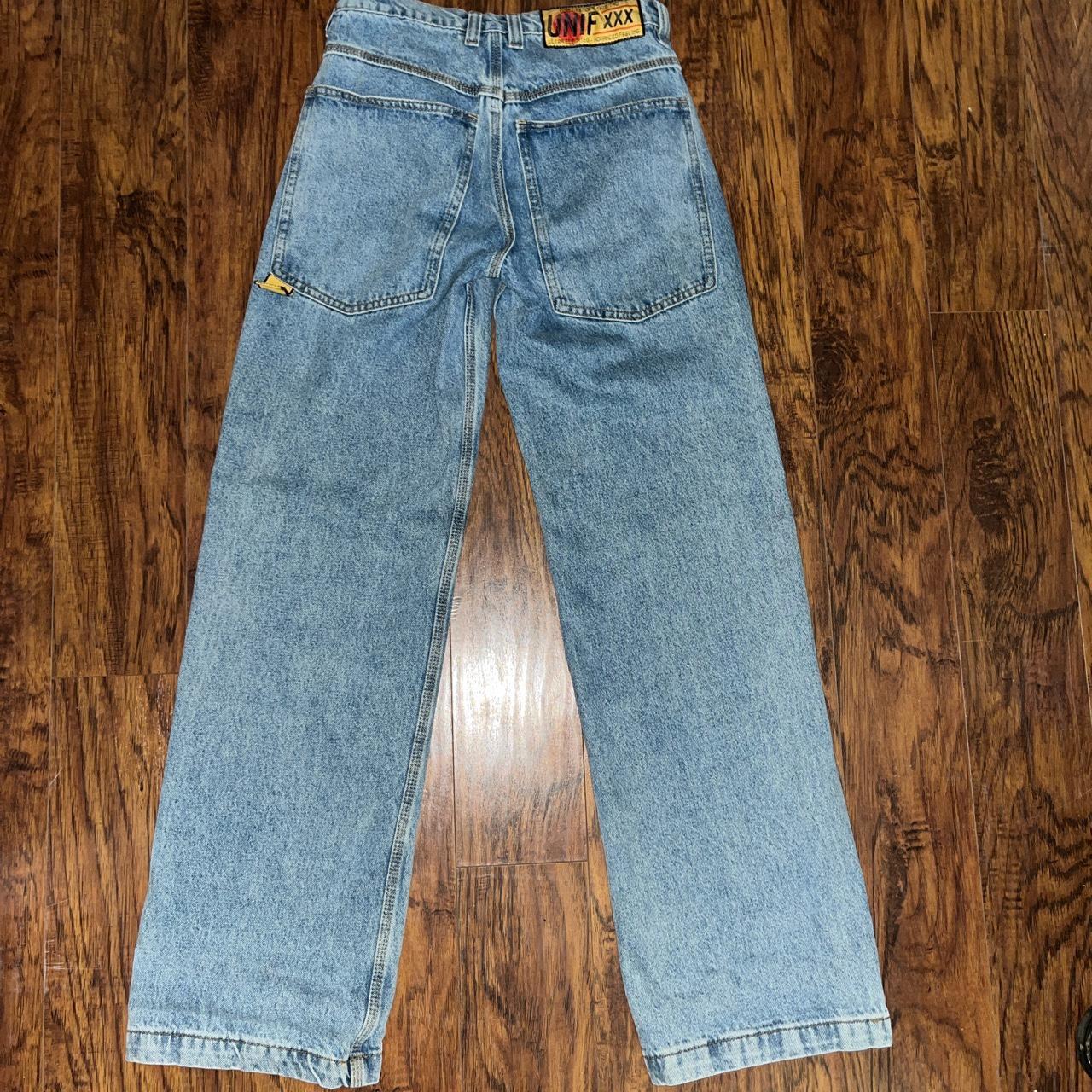 Unif X Jeans Hardly worn Size : 25 Would best fit... - Depop