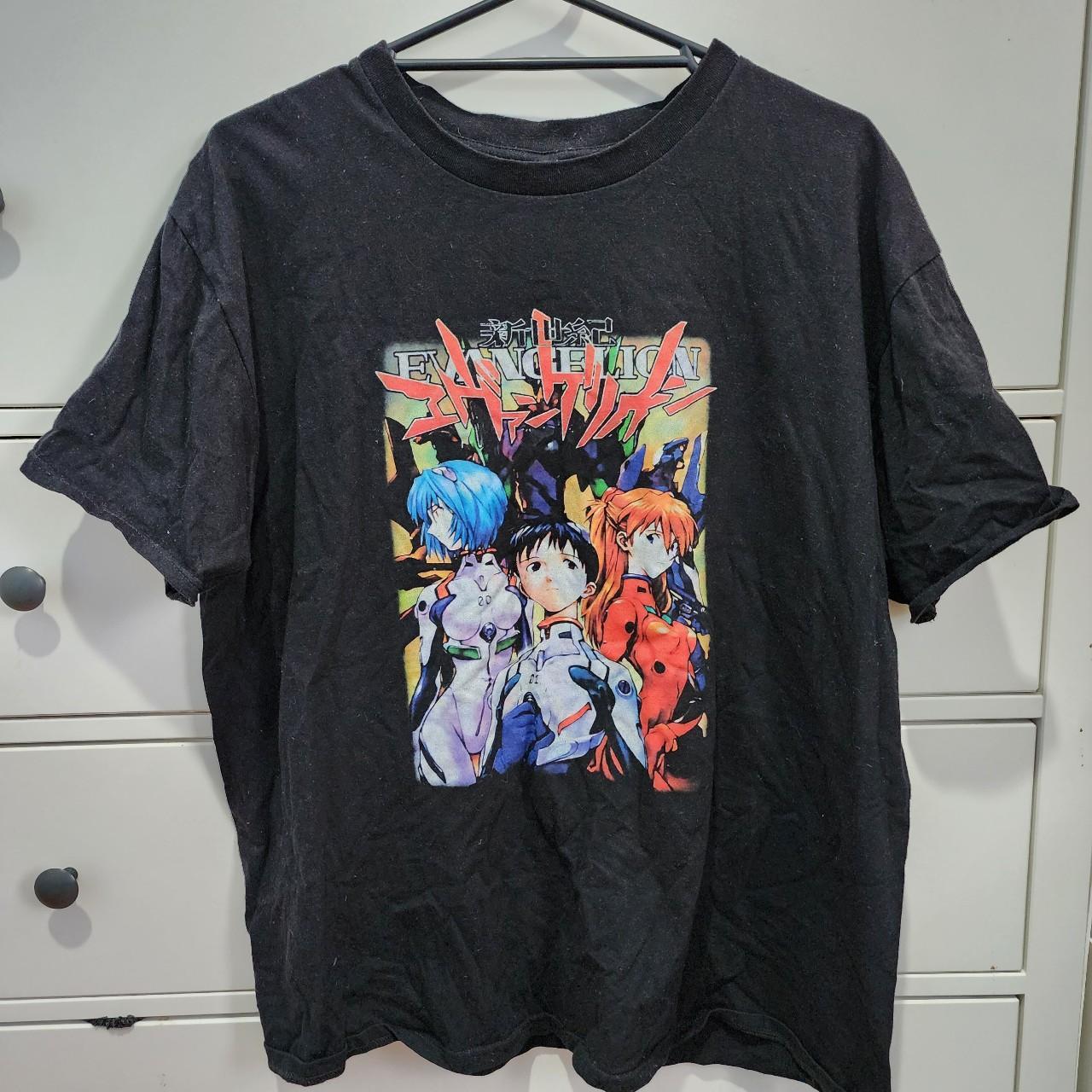 Neon Genesis Evangelion T-Shirt #evangelion #anime... - Depop