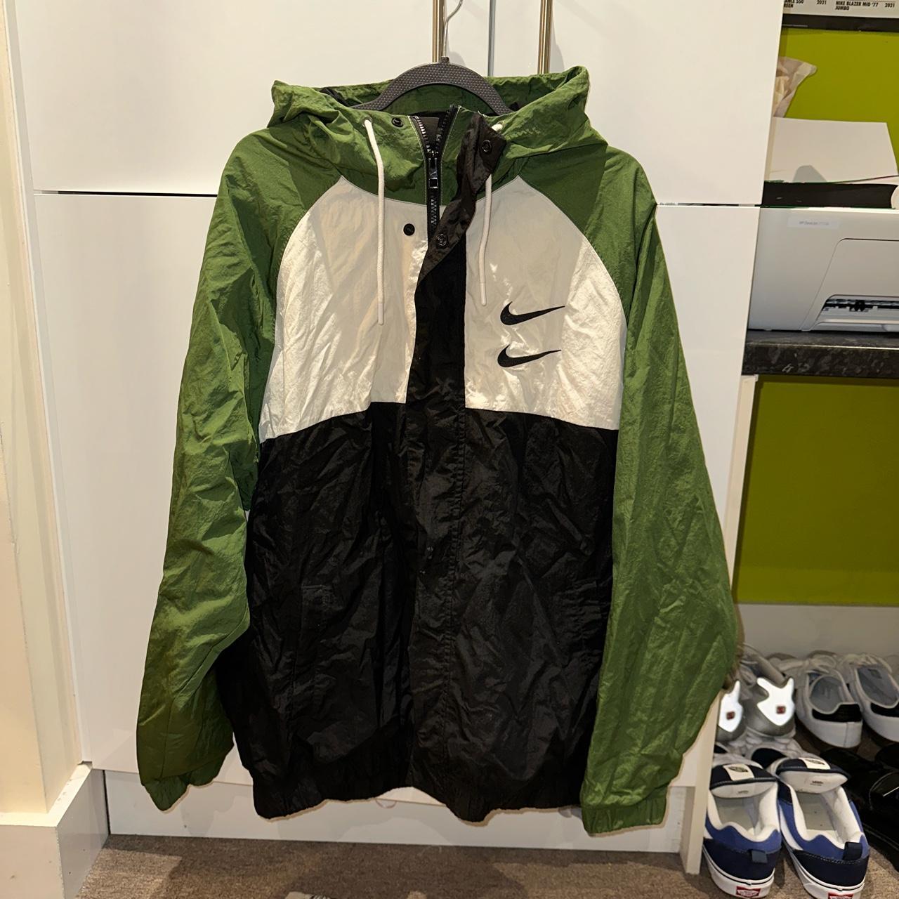 Nike double swoosh online windbreaker