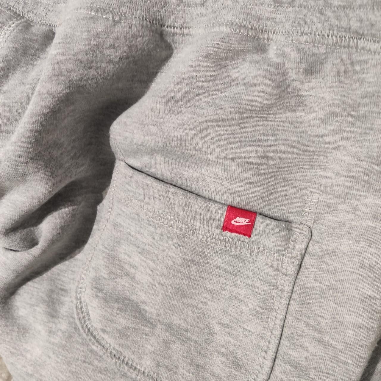 Y2k Nike Grey Joggers Baggy fit Red label... Depop