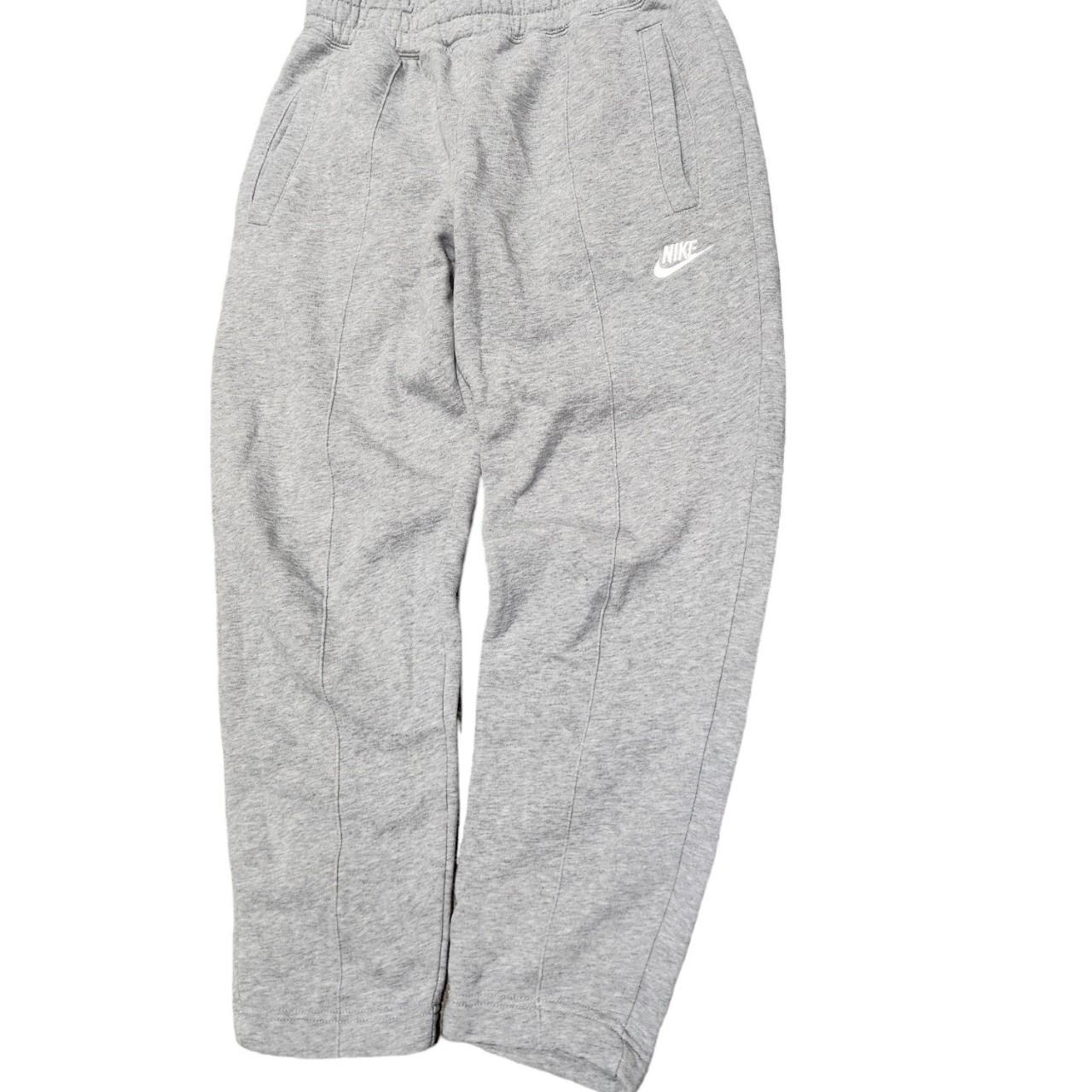 mens nike open hem joggers