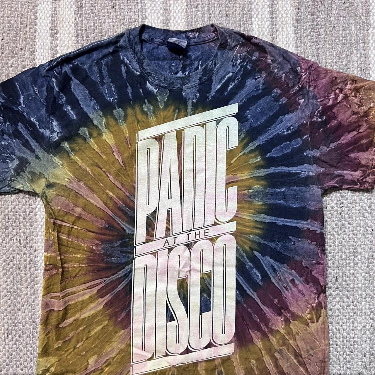 panic at the disco tie dye shirt