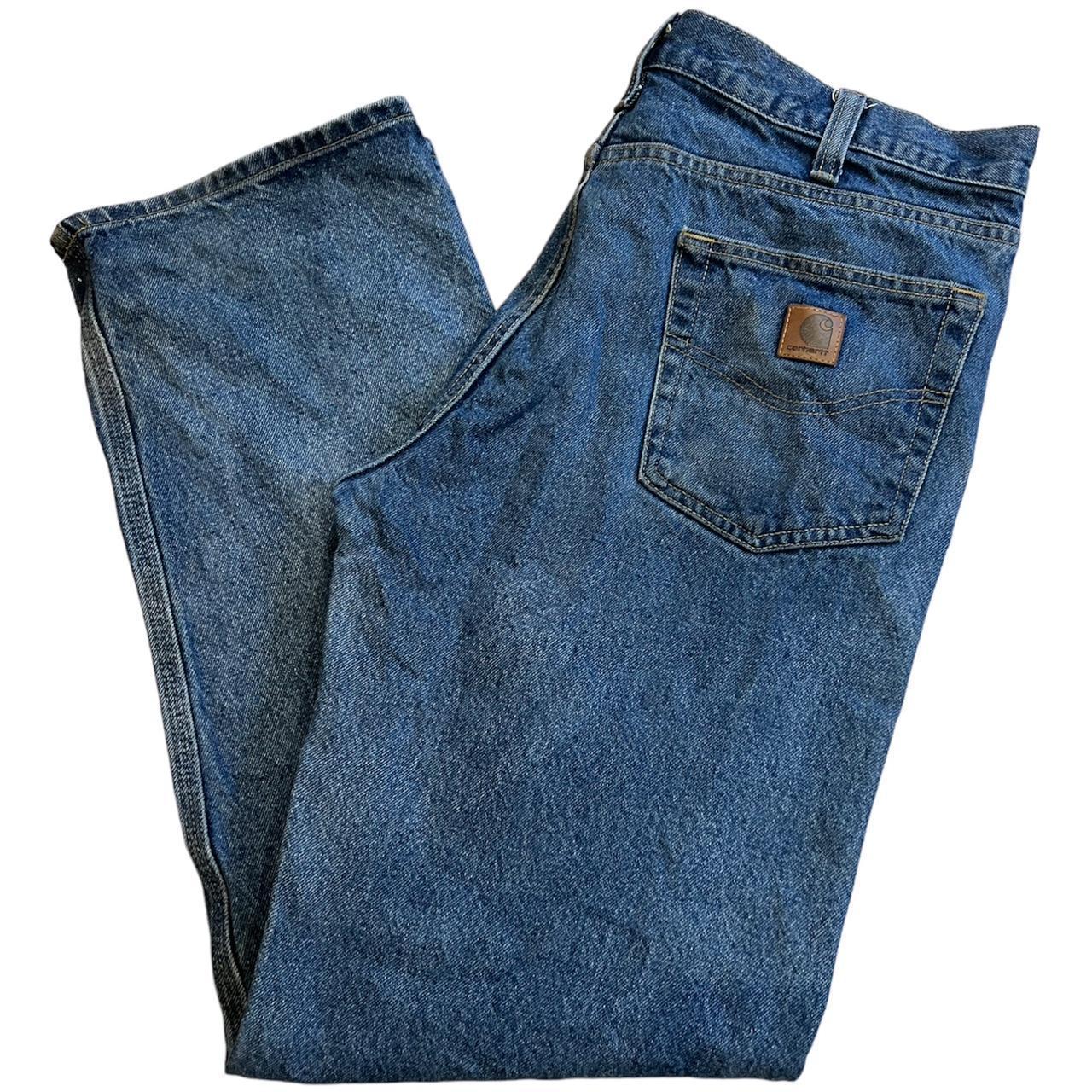 Outlet VINTAGE CARHARTT BLUE DENIM JEANS