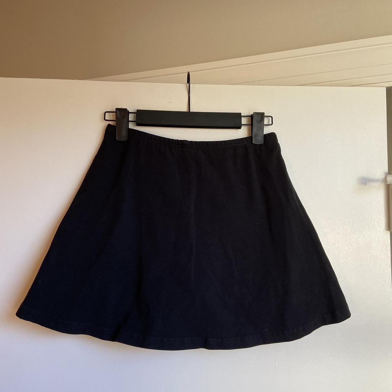 Black Los Angeles apparel cheer skort size small.... - Depop