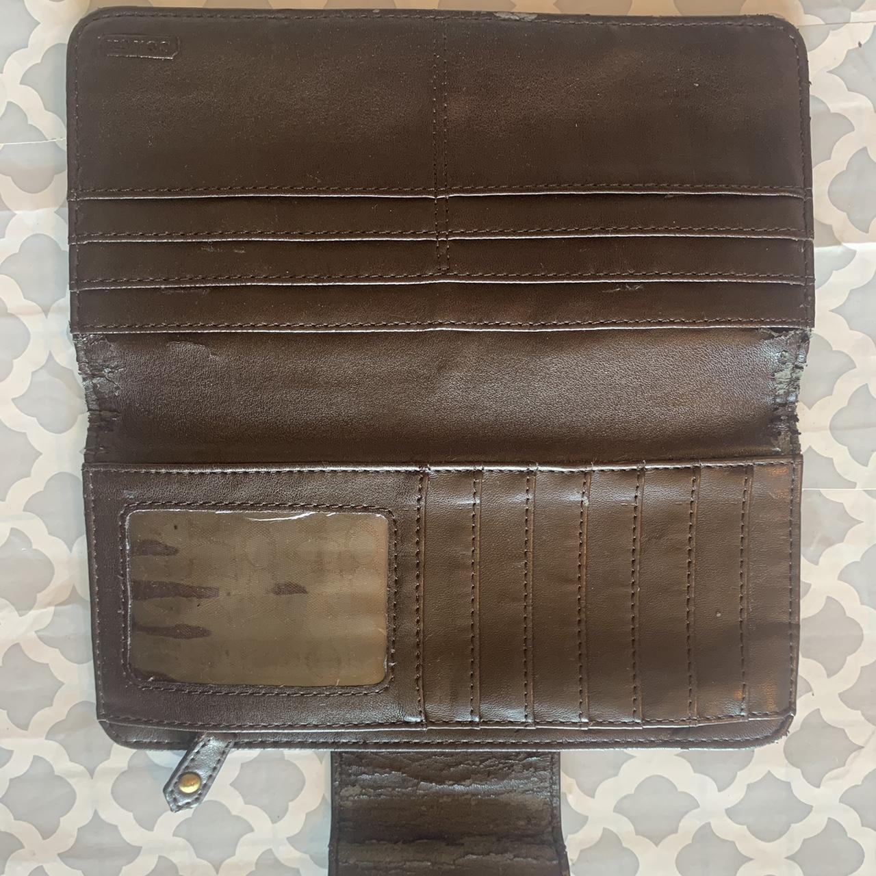 Coach wallet in decent condition with some wear and... - Depop