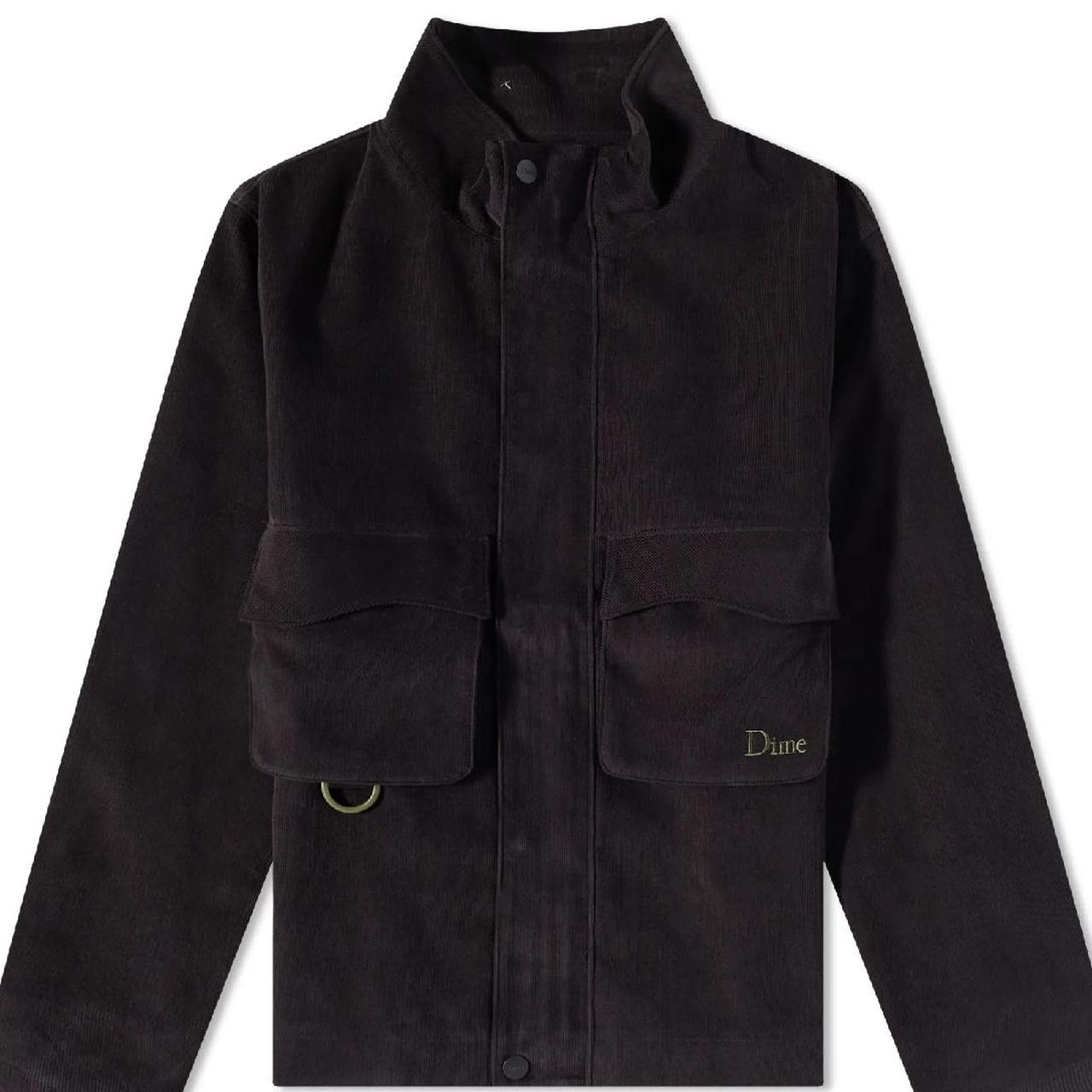 Dime Corduroy Cargo Jacket, Dark Charcoal, Size...