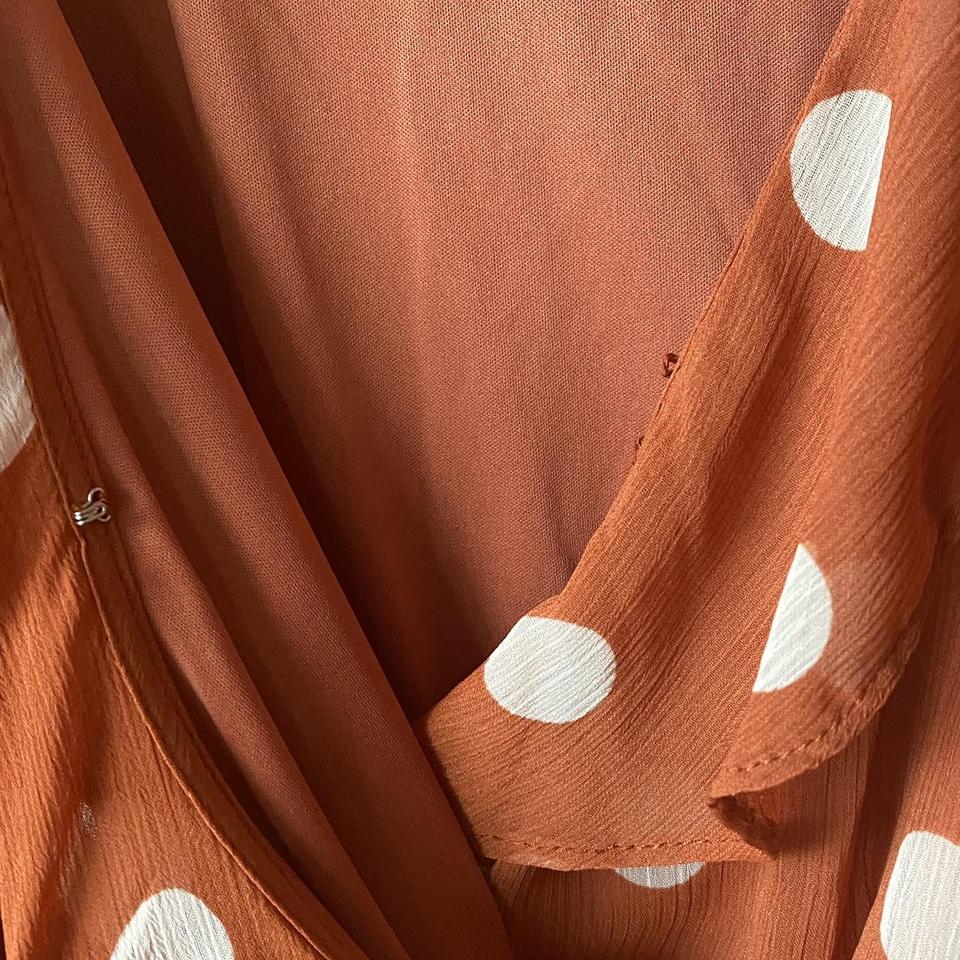LC Lauren Conrad dress • coral color • pintucked - Depop