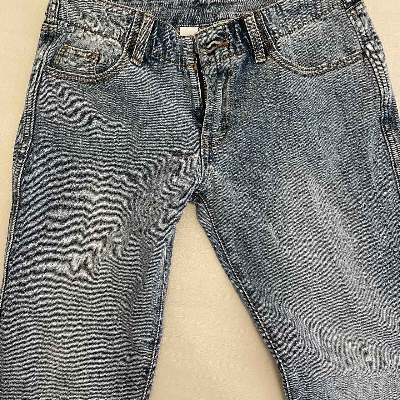 brandy Melville low rise flare jeans, literally so... - Depop