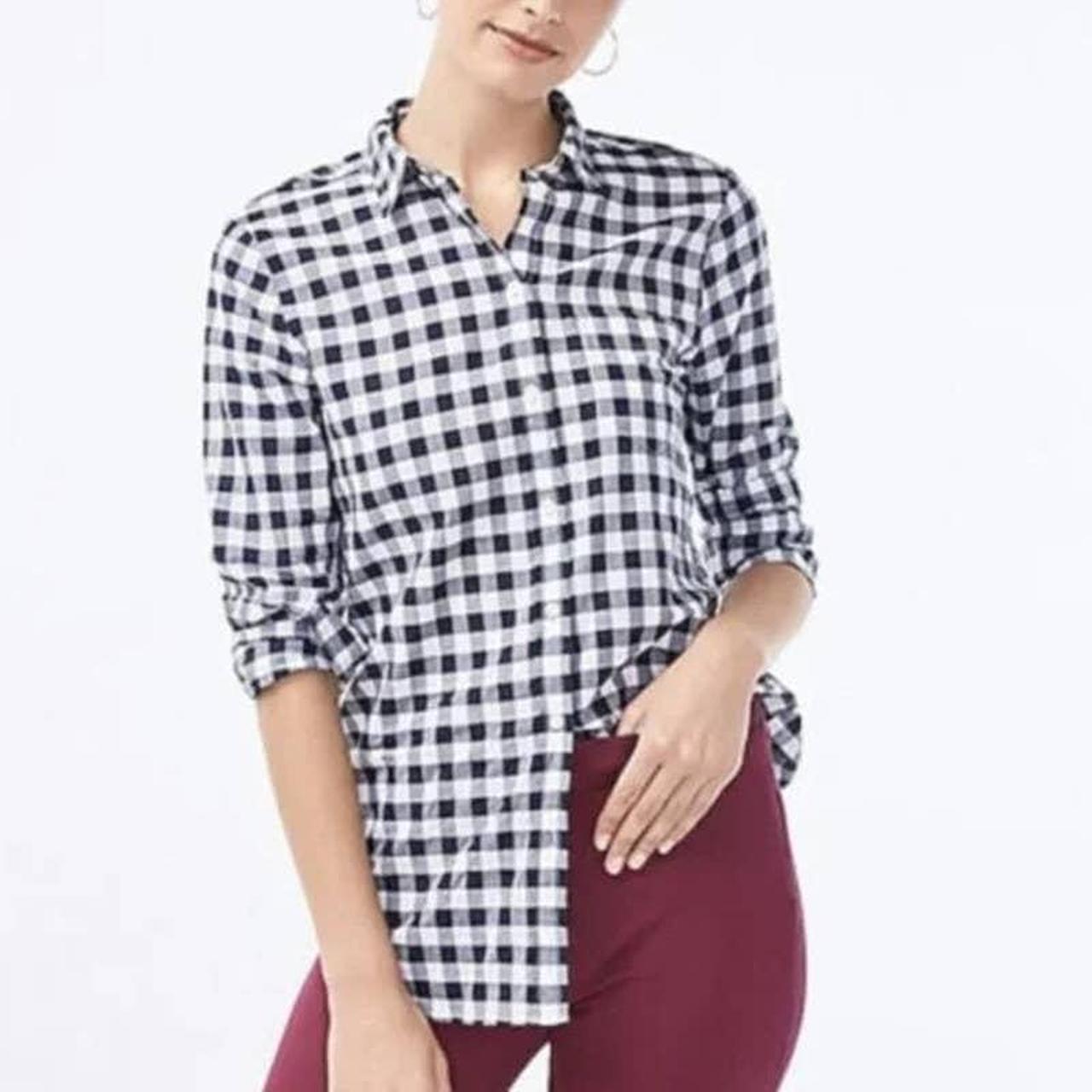 j crew boy shirt womens