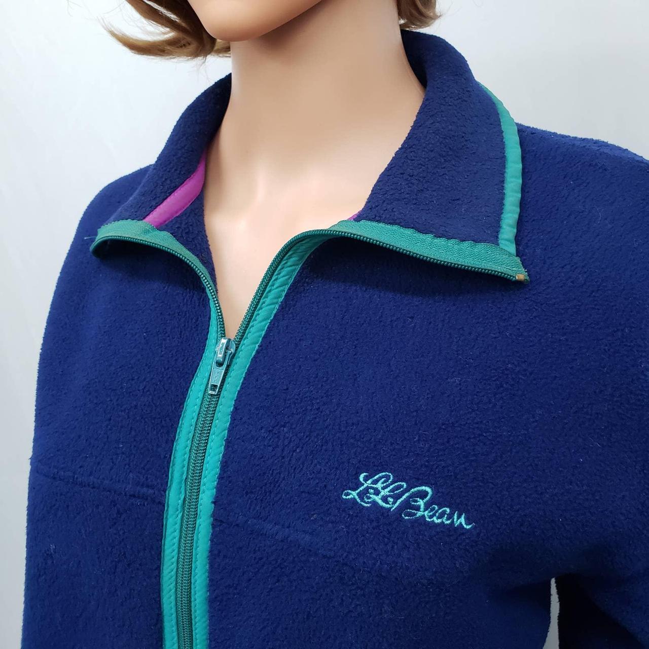 Vintage ll bean online fleece pullover