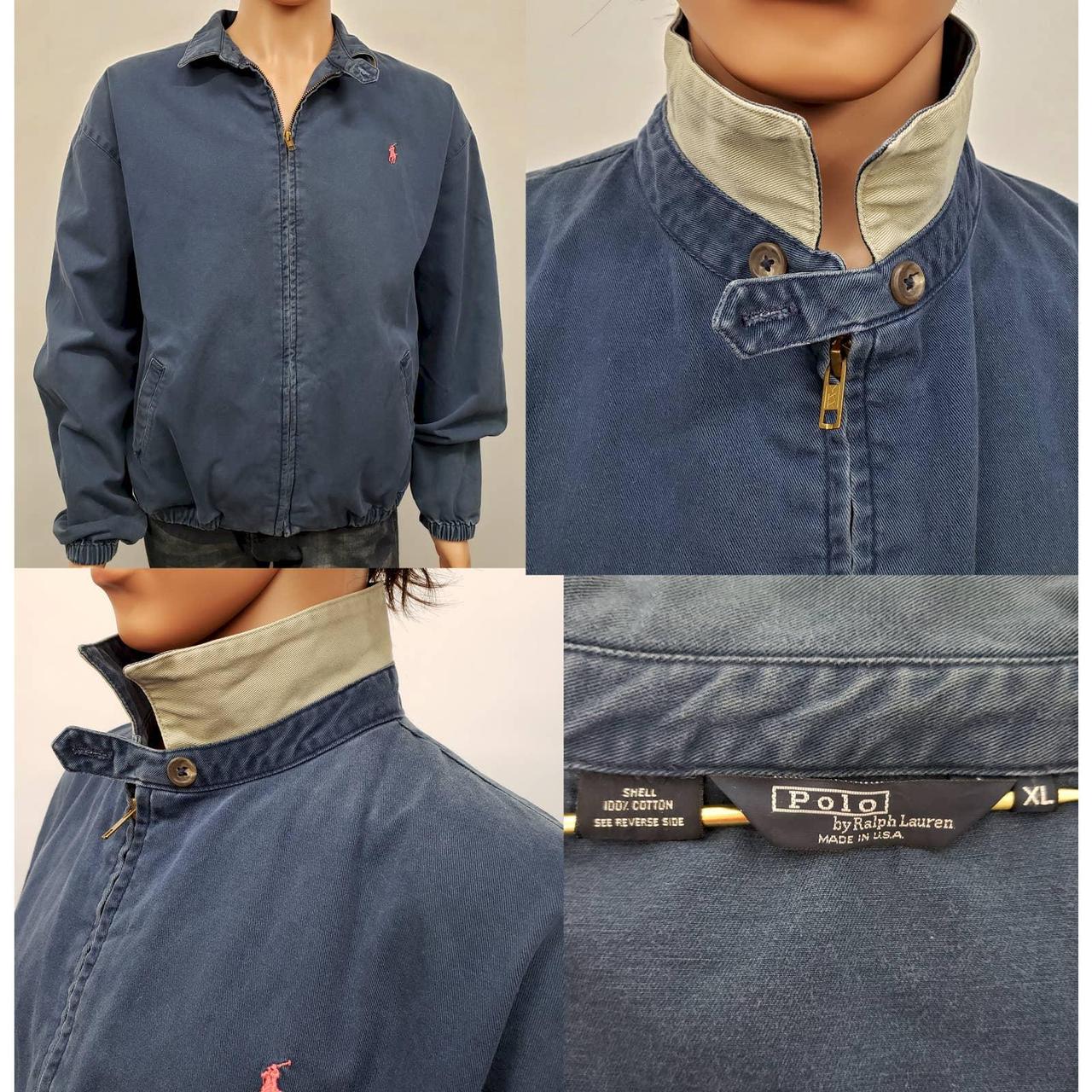 Vintage Polo Ralph Lauren denim jacket Wool flannel - Depop