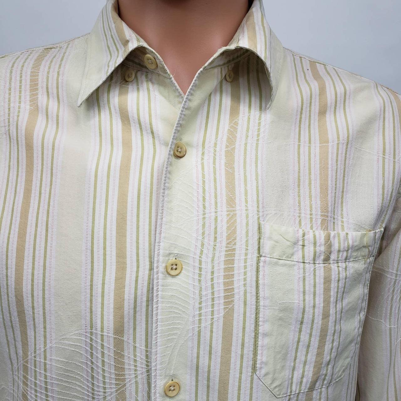 Tommy Bahama Shirt Tencel Cotton Hidden Button down - Depop