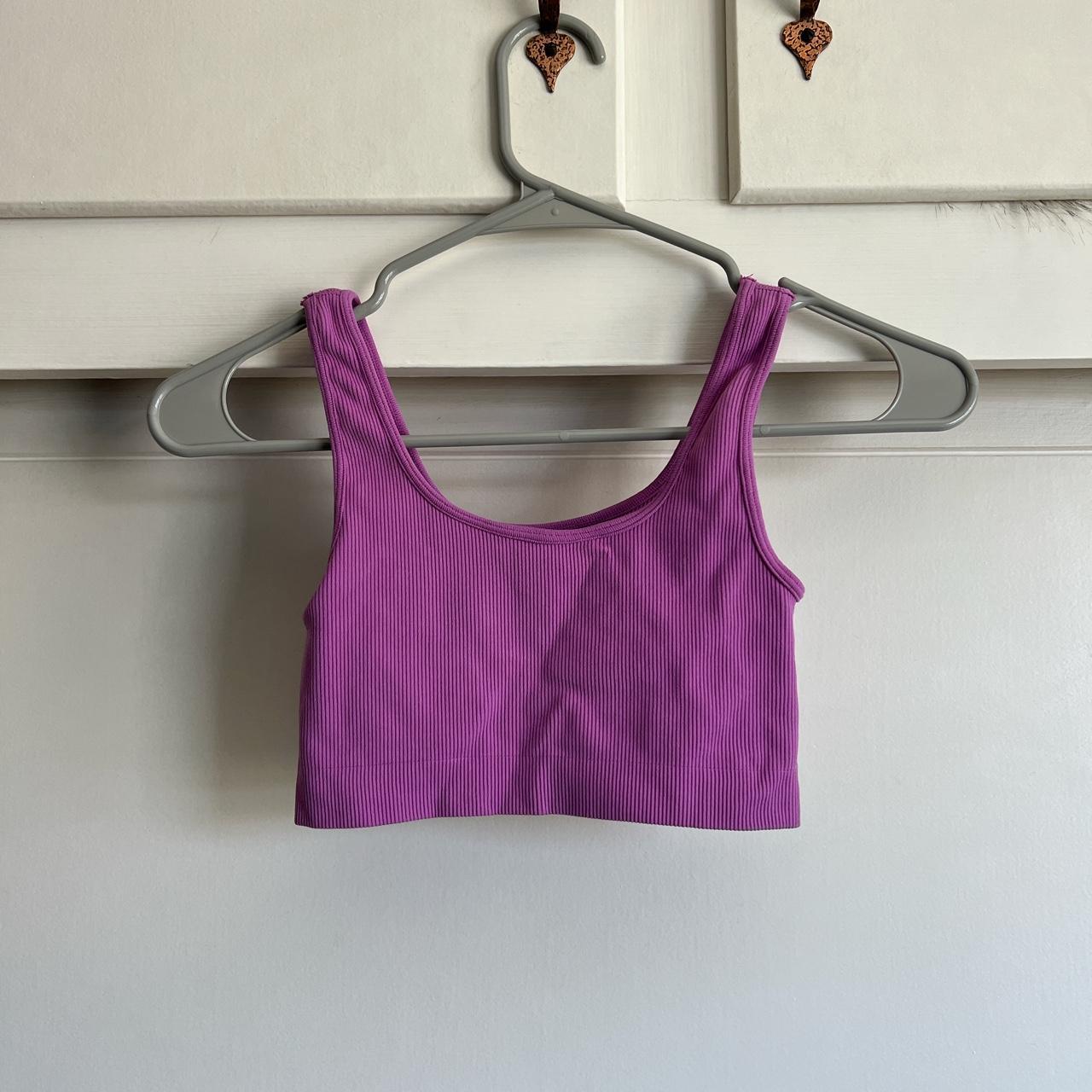 set active box bra bright purple xs/s free... Depop