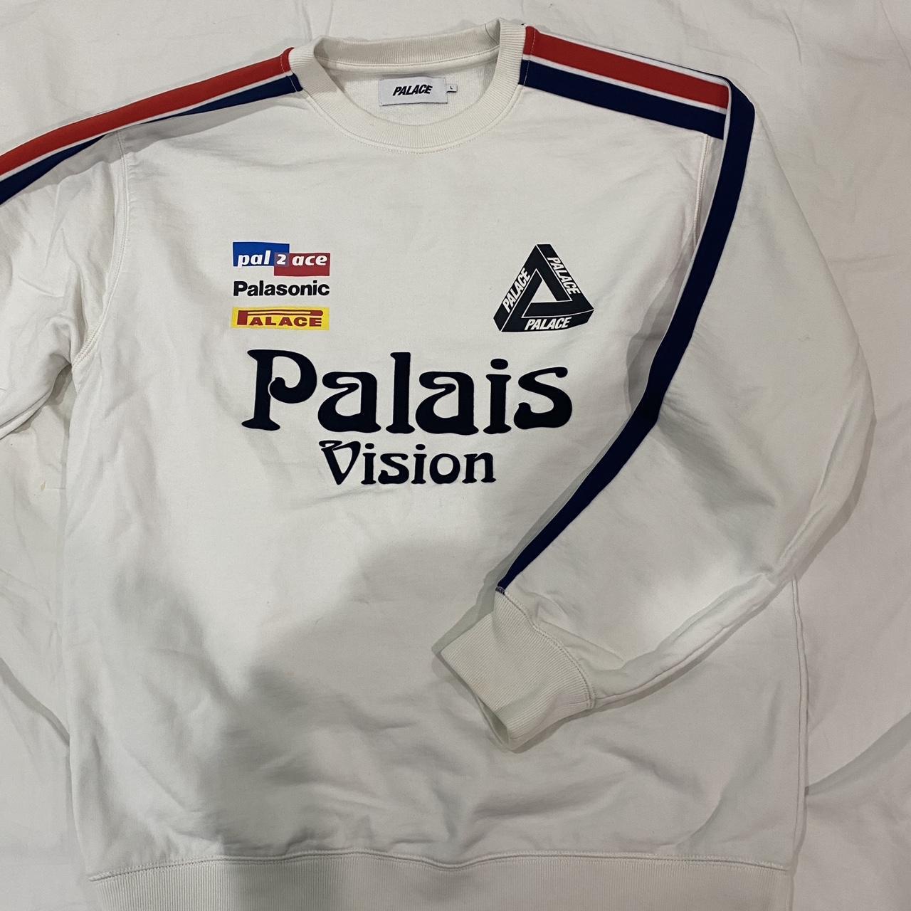 Palace Flagstripe shops Crewneck