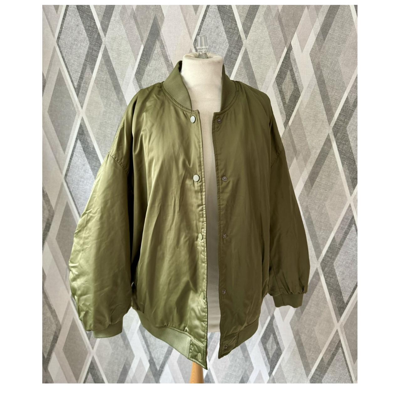 River island army jacket online