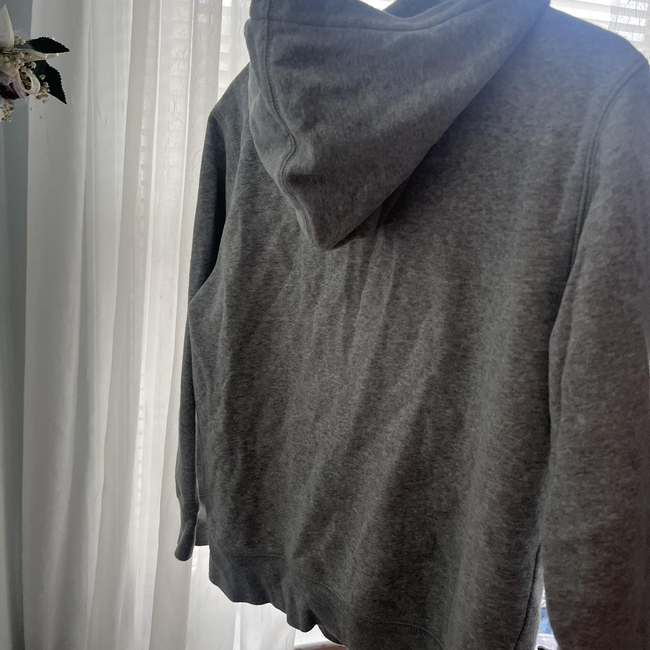 Grey GAP hoodie Kids Large but fits an adult small - Depop