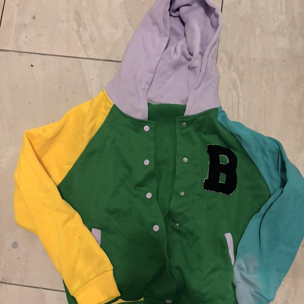 Women's Varsity Jacket - Multi - M – Multi-colour… - image 1