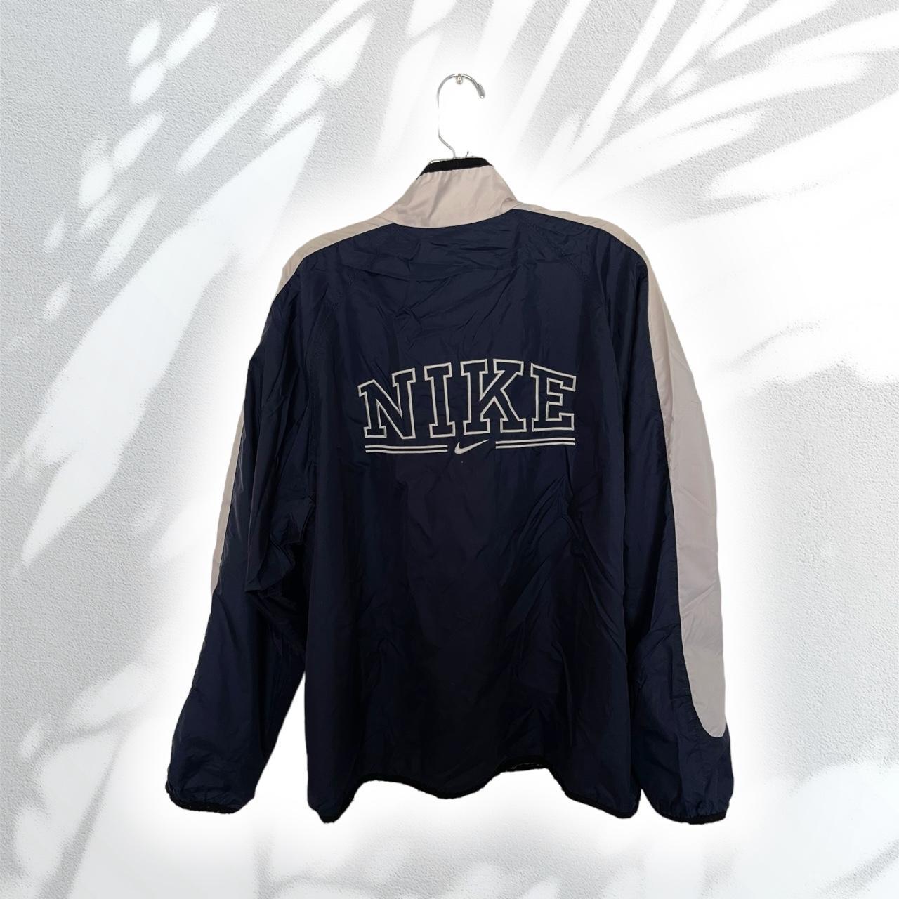 zip up windbreaker nike