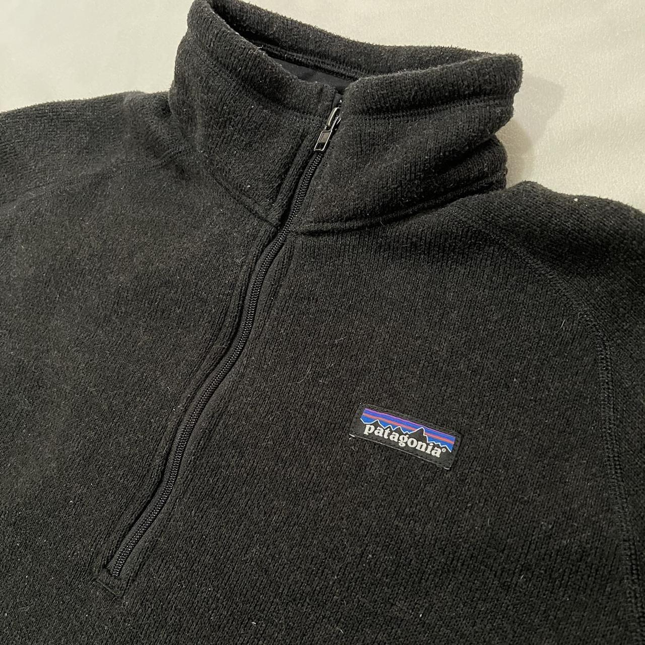 Patagonia black women’s Better Sweater 1/4-Zip