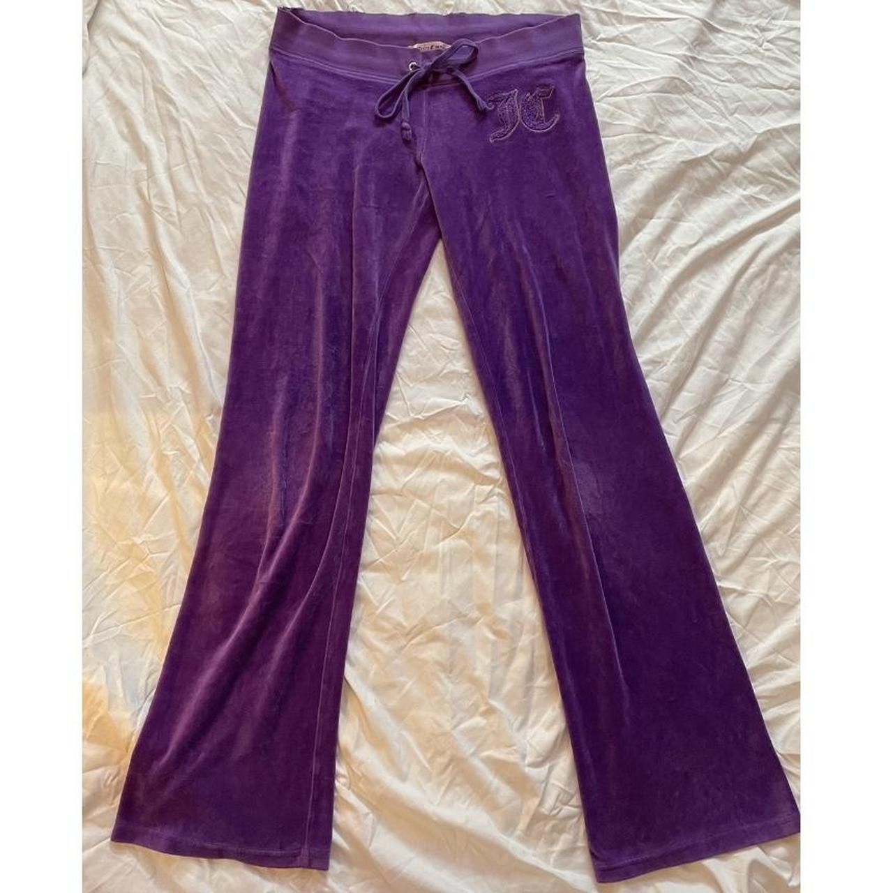 Juicy Couture Women's Purple Joggers-tracksuits | Depop