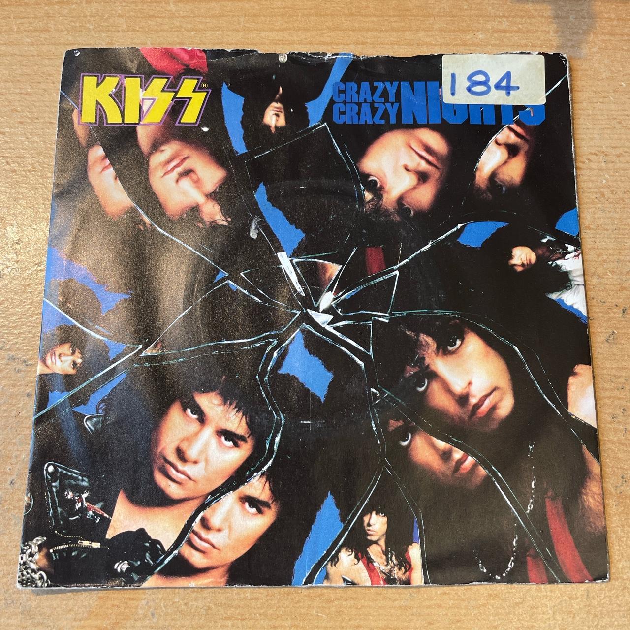 Kiss Crazy Crazy Nights / No, No, No 7” vinyl single... - Depop