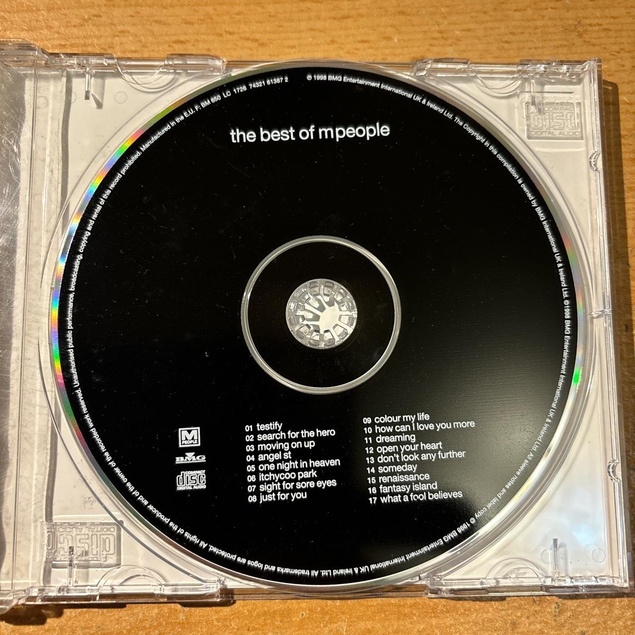 M People The Best Of The M People Cd album Inlay /... - Depop